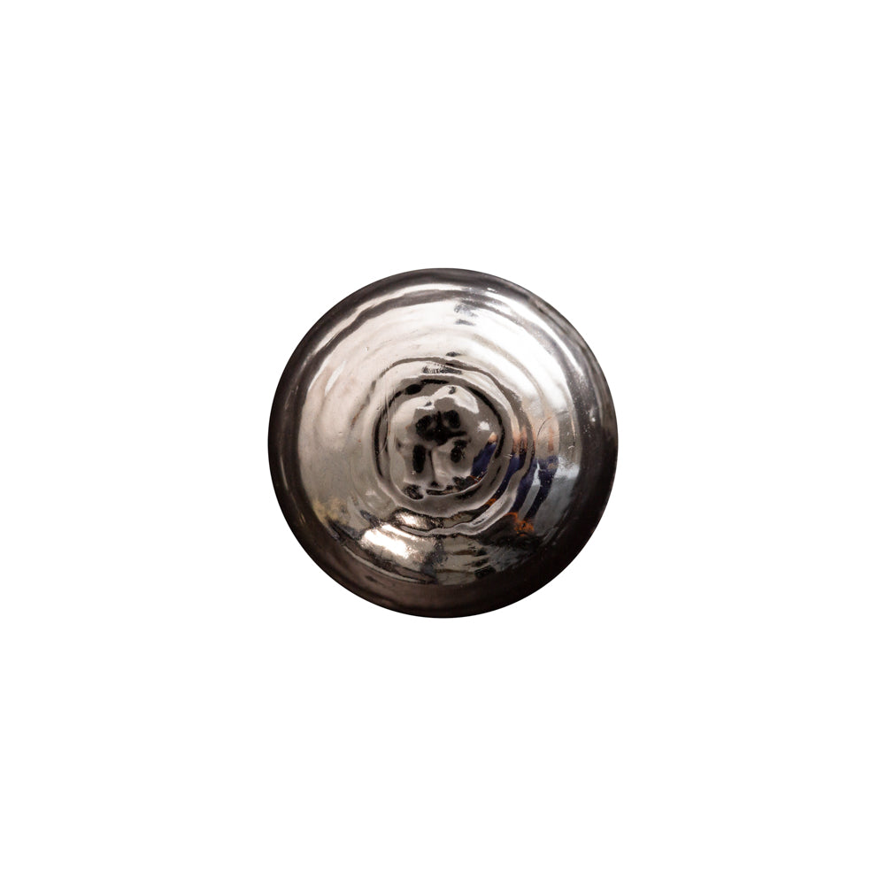 Italian Silver Domed Plastic Shank-Back Button - 24L/15mm - Joann Fabrics
