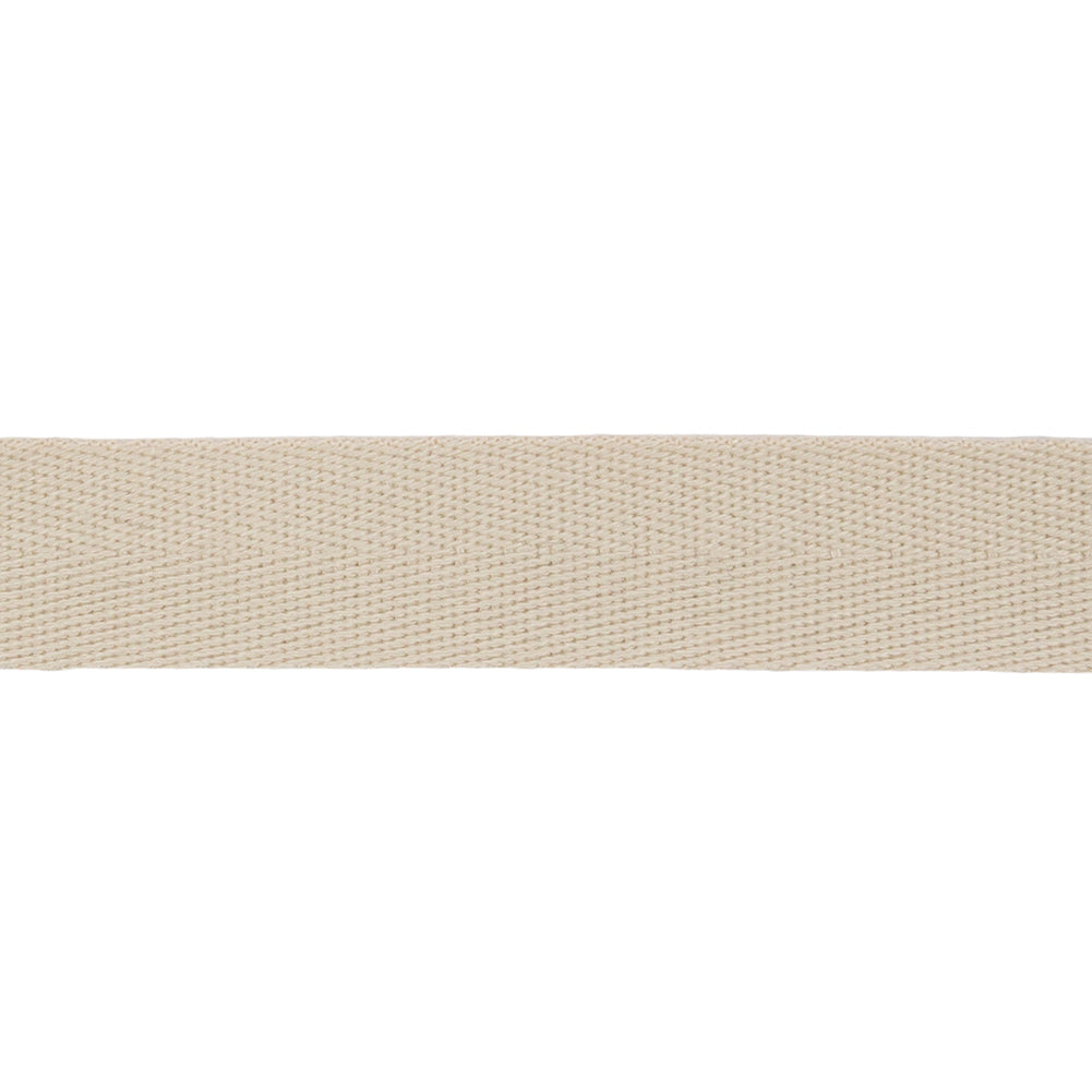 Buttercream Cotton Twill Tape - 0.625