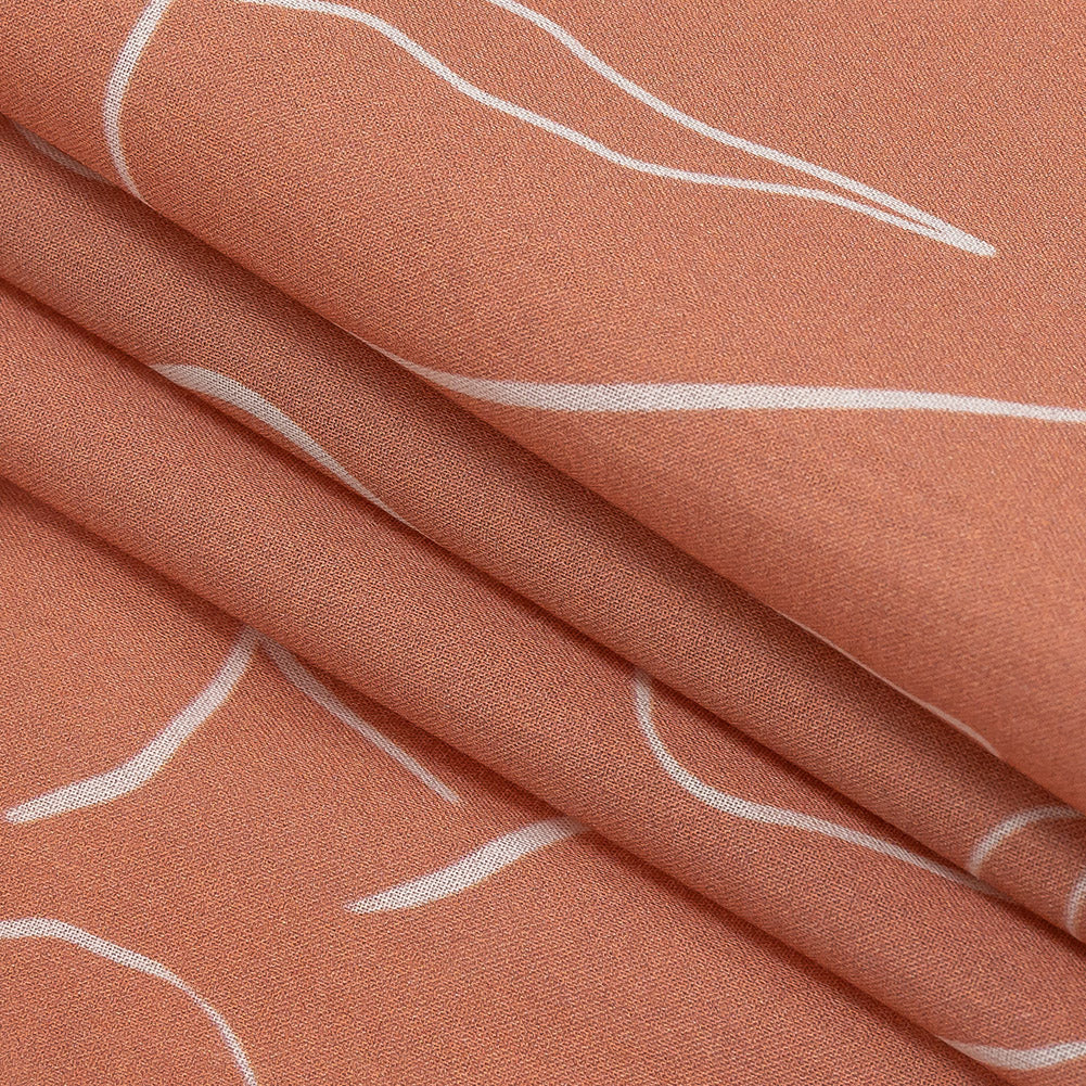 Cotton Voile - Pink Face Outlines - Sweltering Society Print - Mood Exclusive Rio Collection - Joann Fabrics