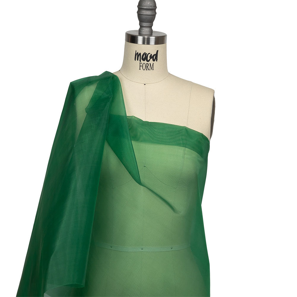 Stiff Polyester Organdy - Kelly Green - Rhiannon Collection - Joann Fabrics