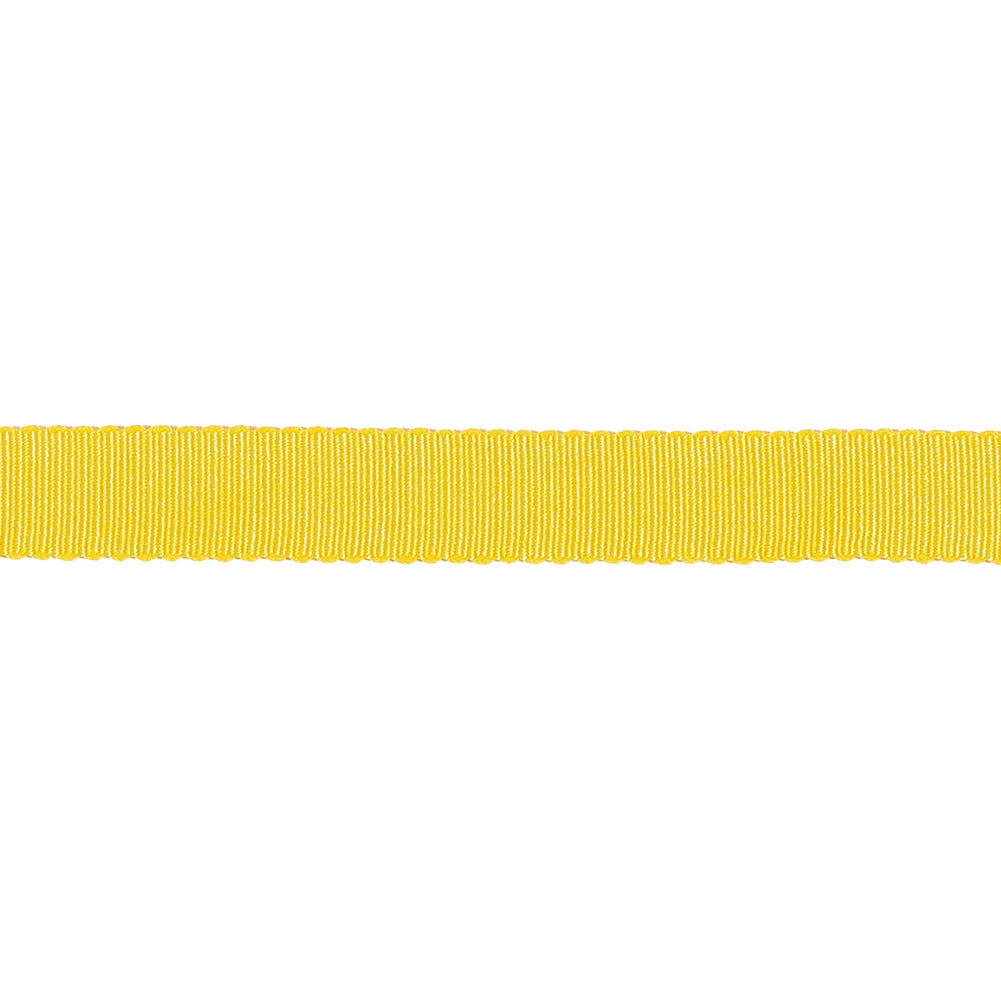 Yellow Recycled Polyester Petersham Grosgrain Ribbon - 9mm - Joann Fabrics