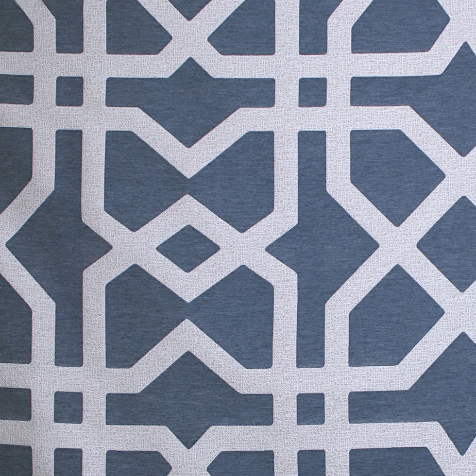 Denim Geometric Poly - Joann Fabrics