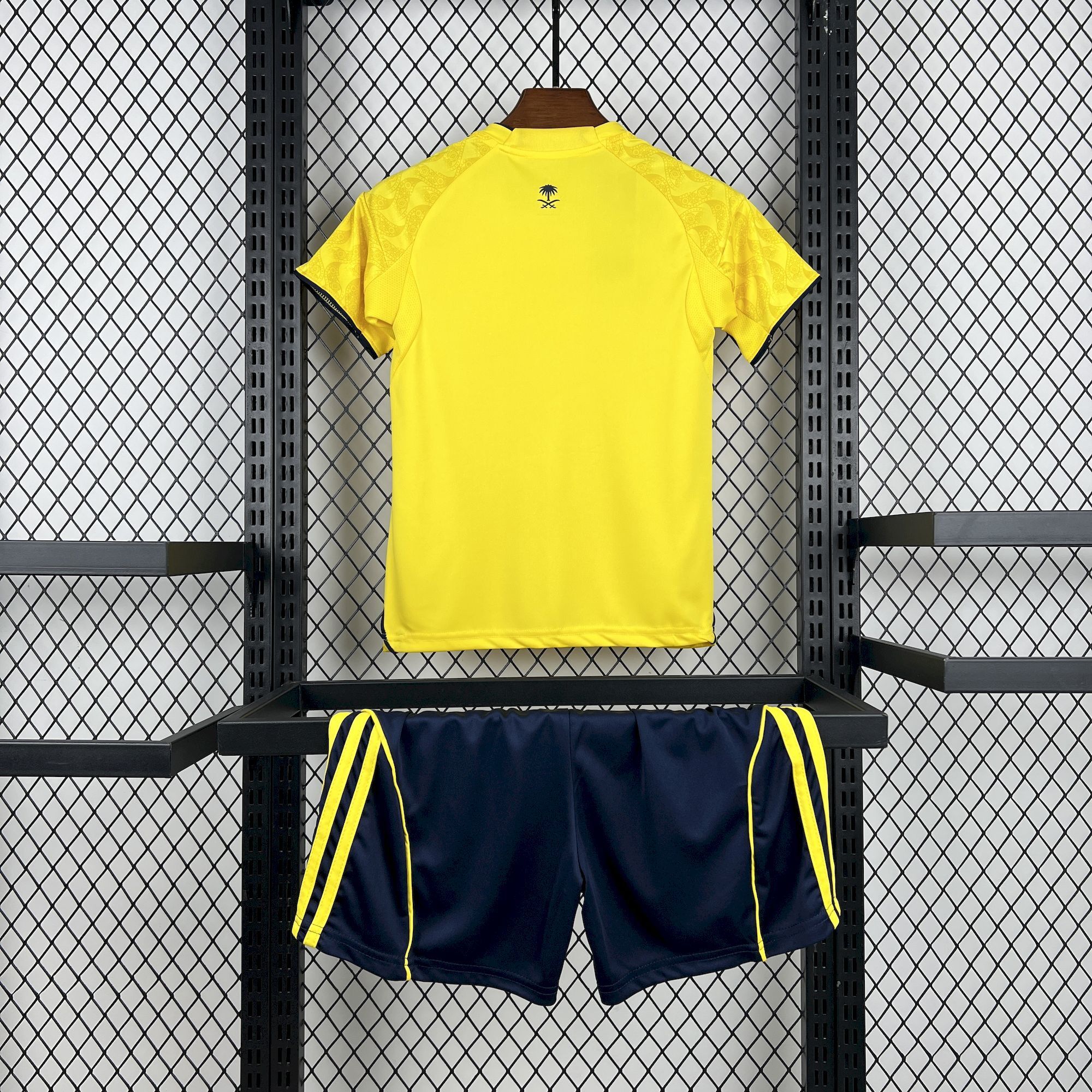 2025/2026 Al-Nassr Home Football Shirt Kids Size 1:1 Thai Quality