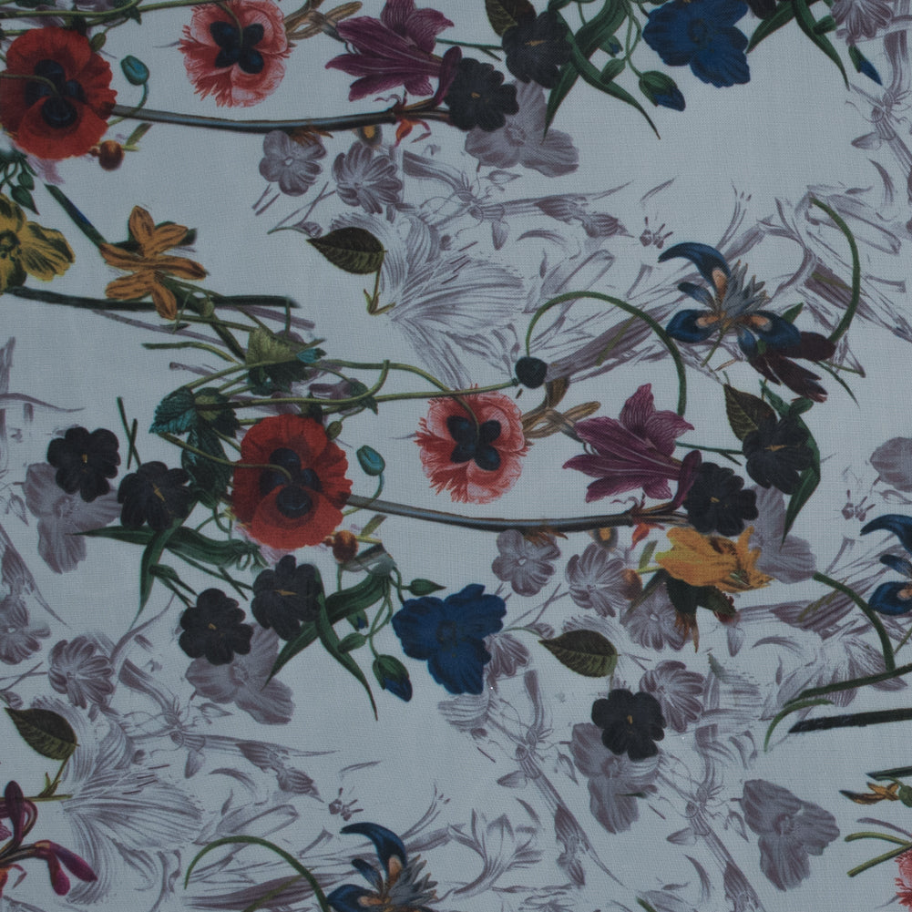 Multicolor Floral Digitally Printed Organdy - Joann Fabrics