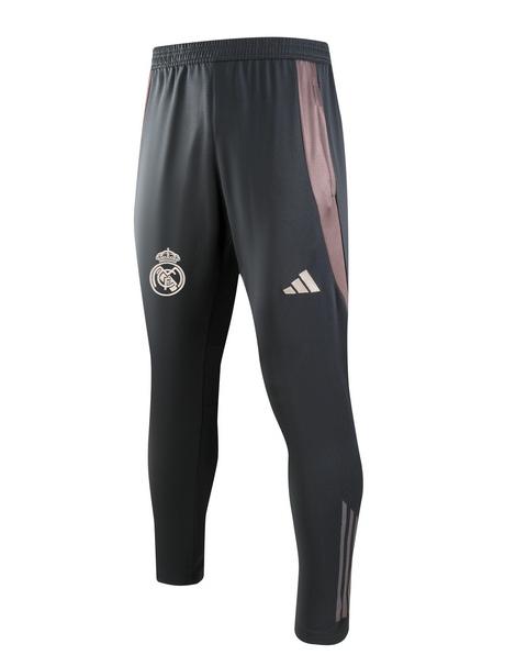 2024/2025 Real Madrid Royal Dark Gray Half-Pull Training Suit Football Shirt 1:1 Thai Quality Set