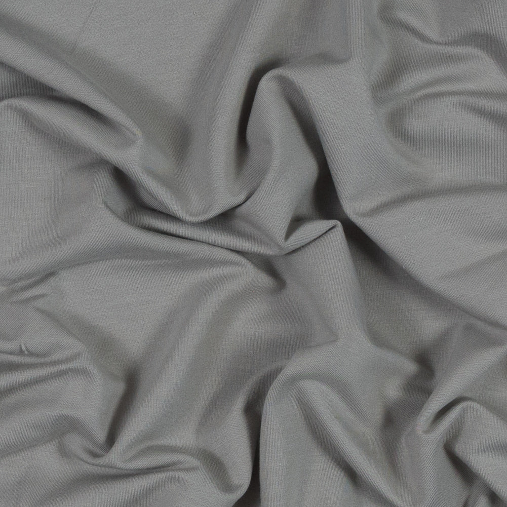 Bamboo Stretch French Terry - Grey Flint - Emei Collection - Joann Fabrics