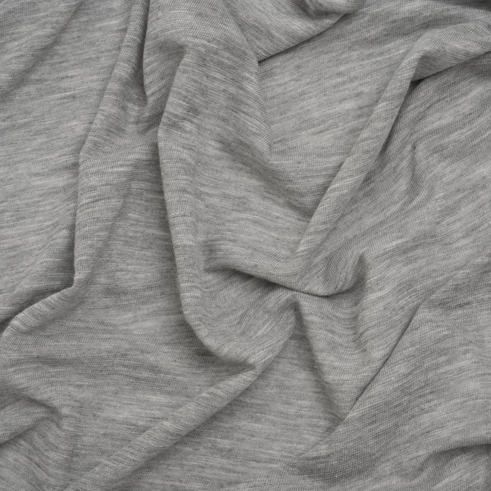Lightweight Modal, Polyester and Cotton Jersey - Heathered Gray - Deadstock - Joann Fabrics