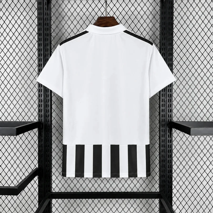 Juventus 2026 Black and White Striped Home Football Shirt | S–4XL
