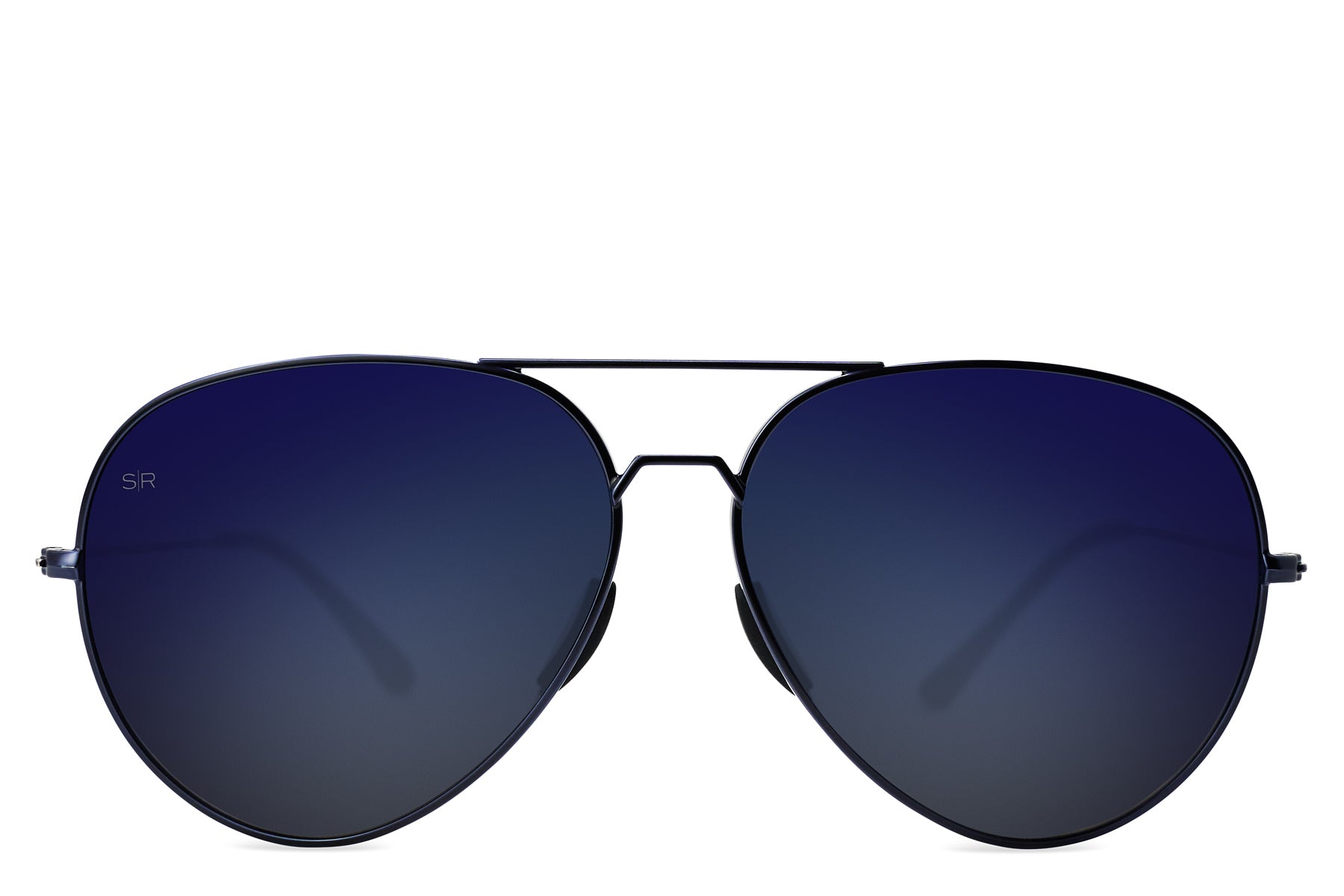 Tangle Free Aviator – Navy Polarized