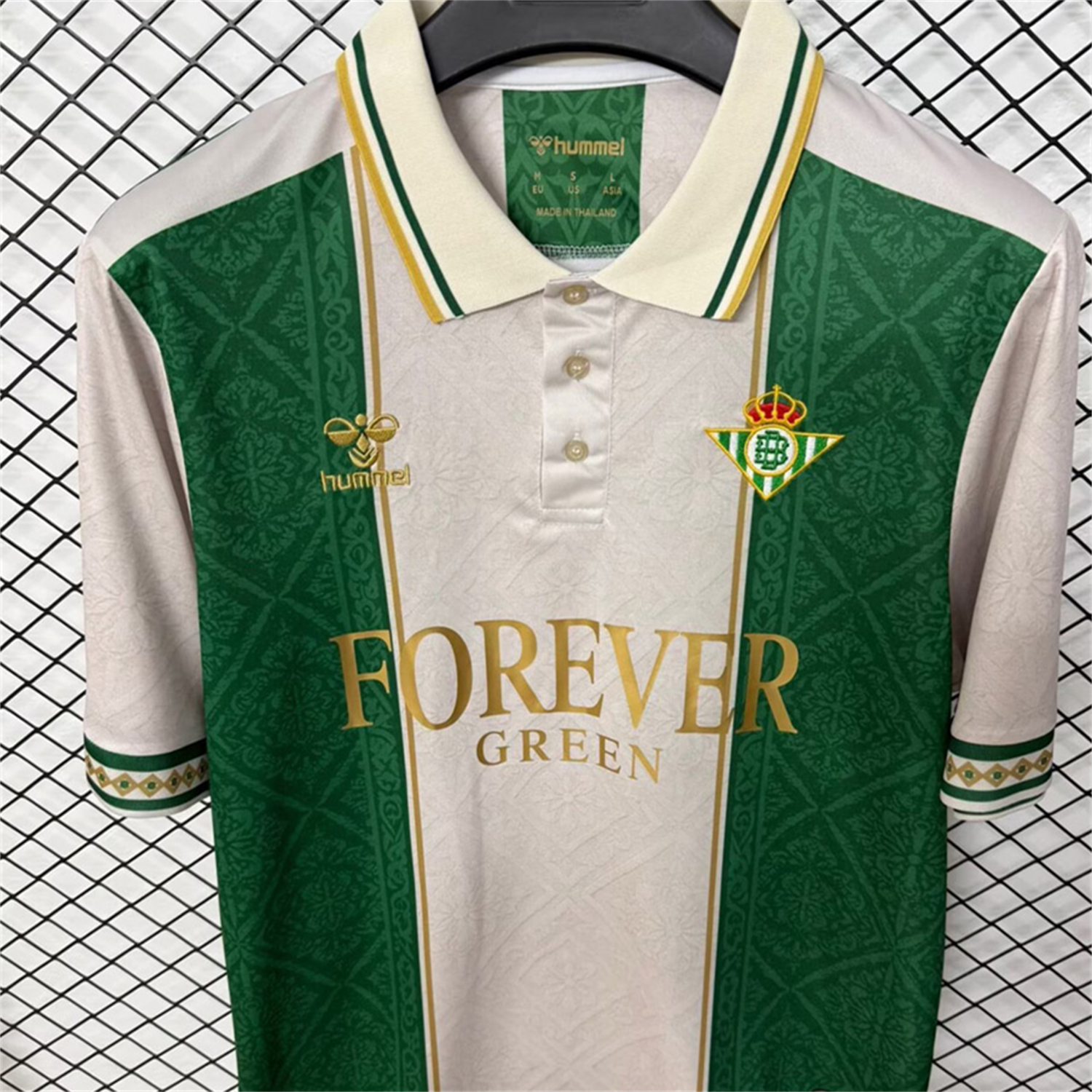 Real Betis 26-27 Green Retro Style Jersey - Fans Version - UnitedFutballJersey