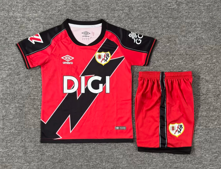 2025/2026 Vallecano Away Football Jersey 1:1 Quality Thai Kids Size