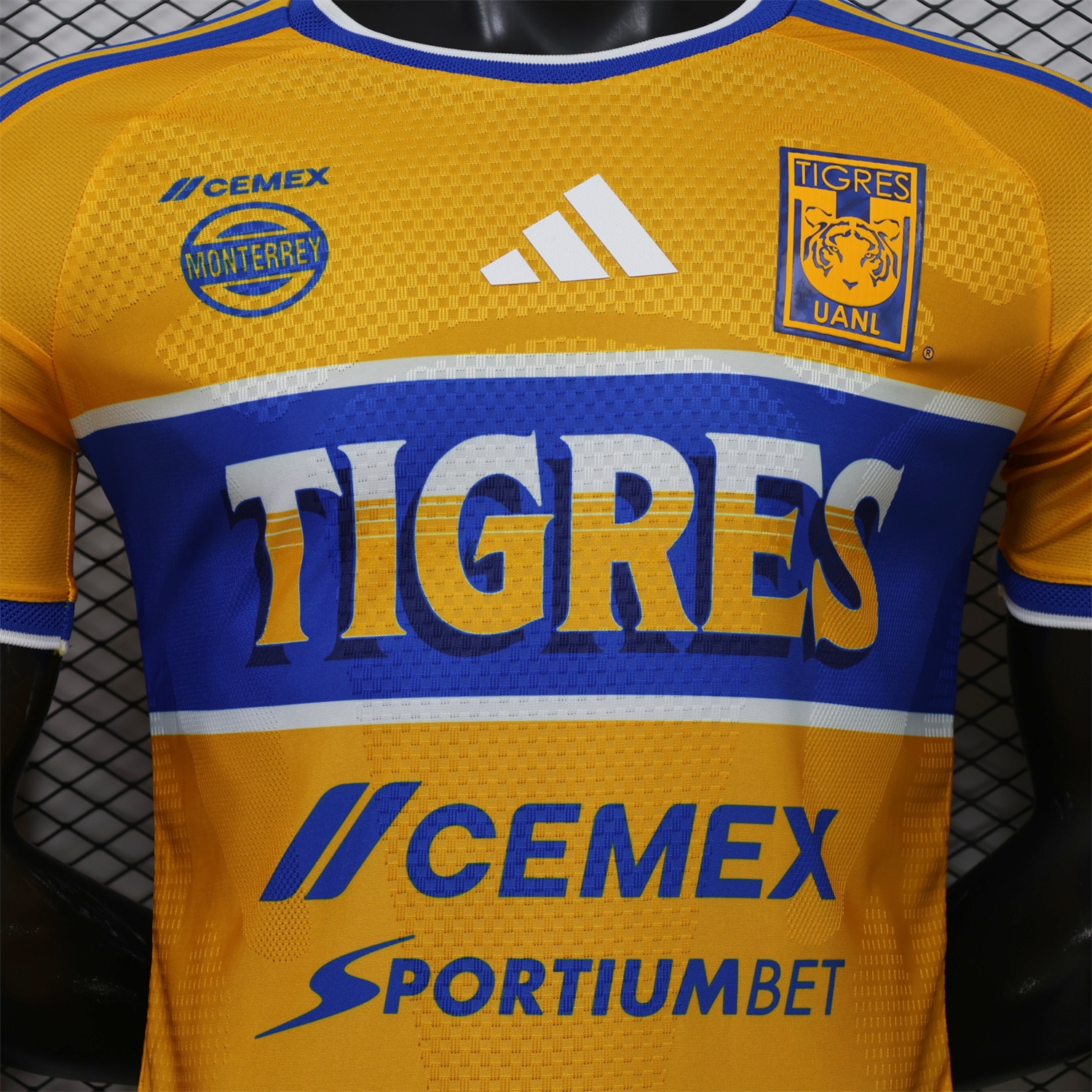 Tigres UANL 26-27 Home Jersey - Player Version - UnitedFutballJersey