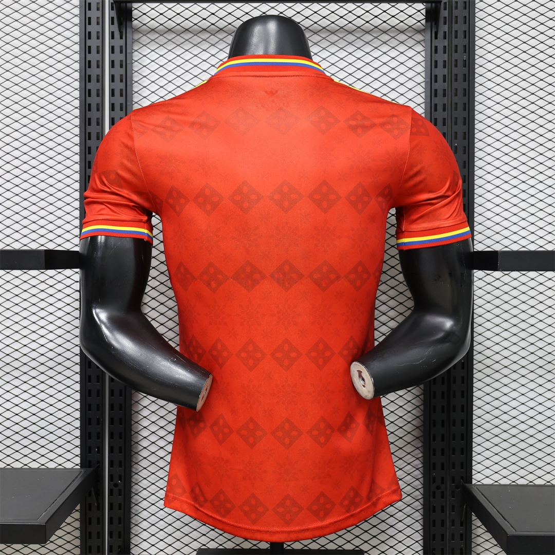 Colombia 2026 Red With Yellow Blue Special Jersey - Player Version - UnitedFutballJersey