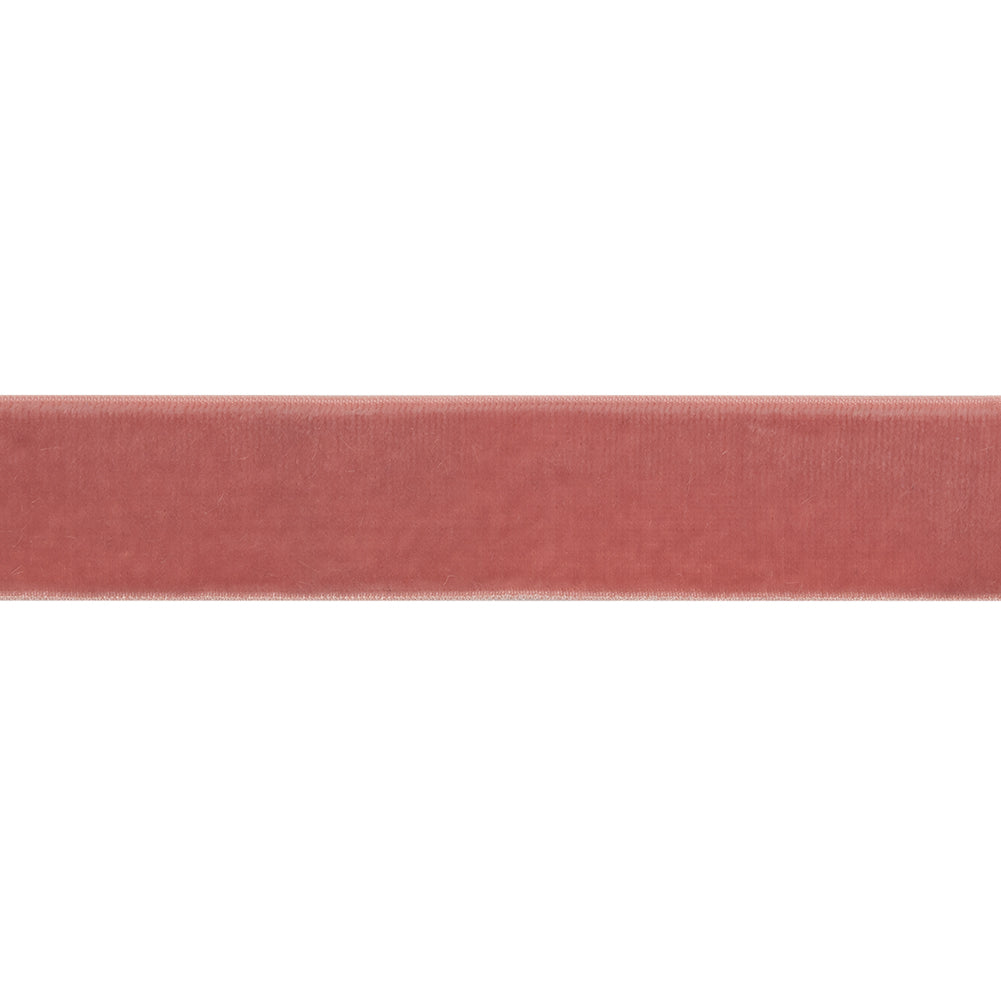 Stretch Velvet Ribbon Trim Made in Italy - 0.875