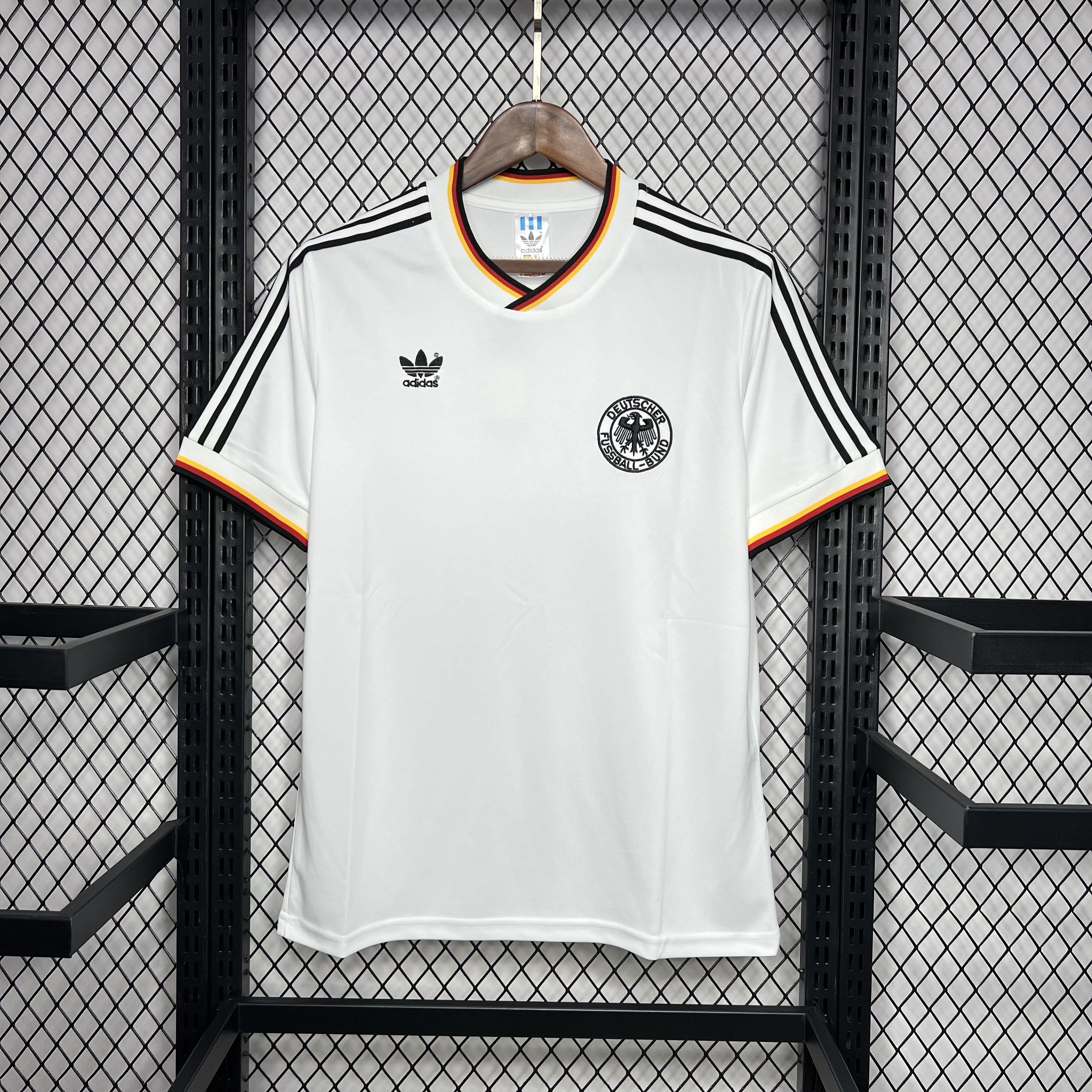 1986 Retro Soccer Jersey Germany Home