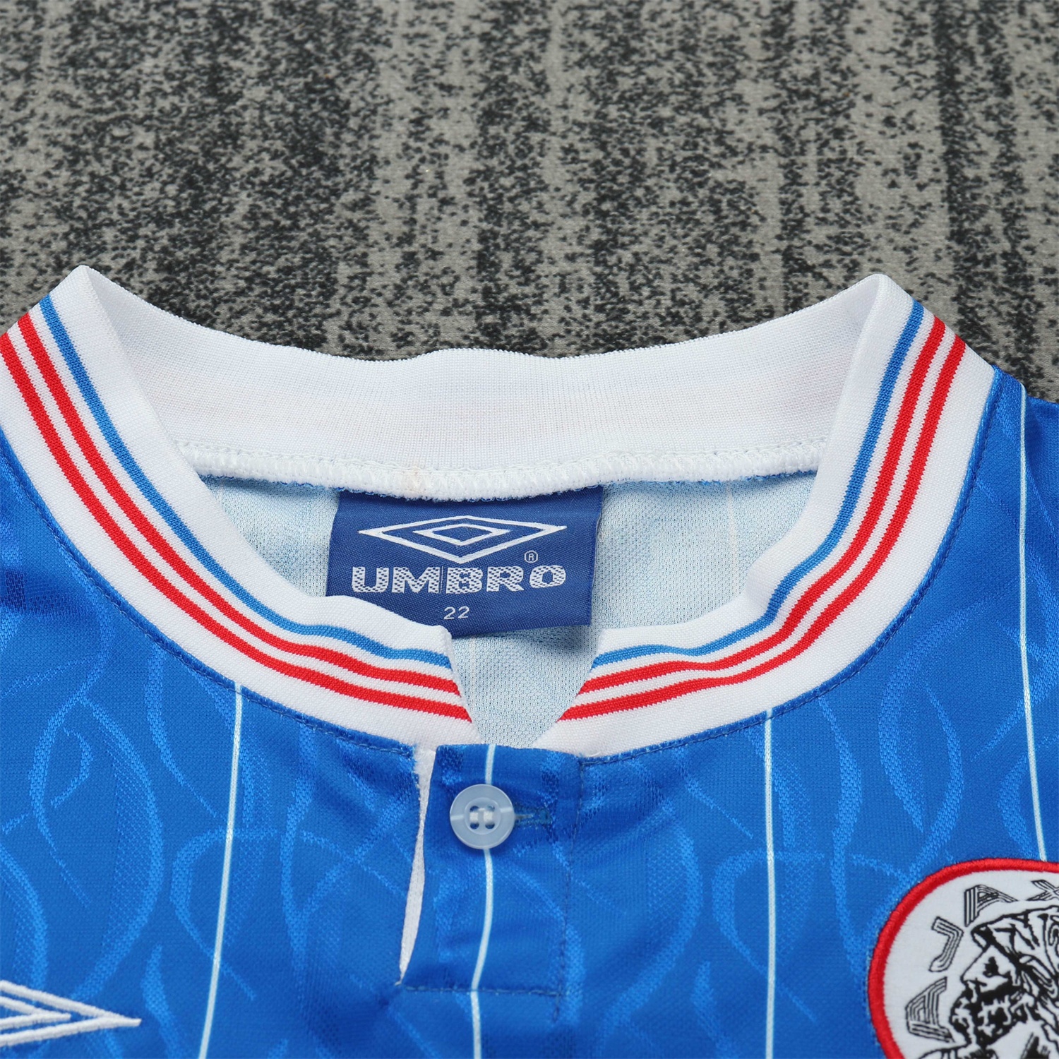 Retro Ajax 1989-90 Away Kids Kit - UnitedFutballJersey
