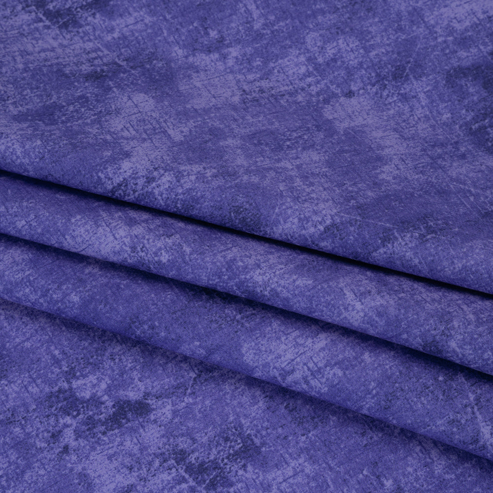 Printed Quilting Cotton by Northcott - Blueberry Painterly Texture - Canvas Collection - Joann Fabrics