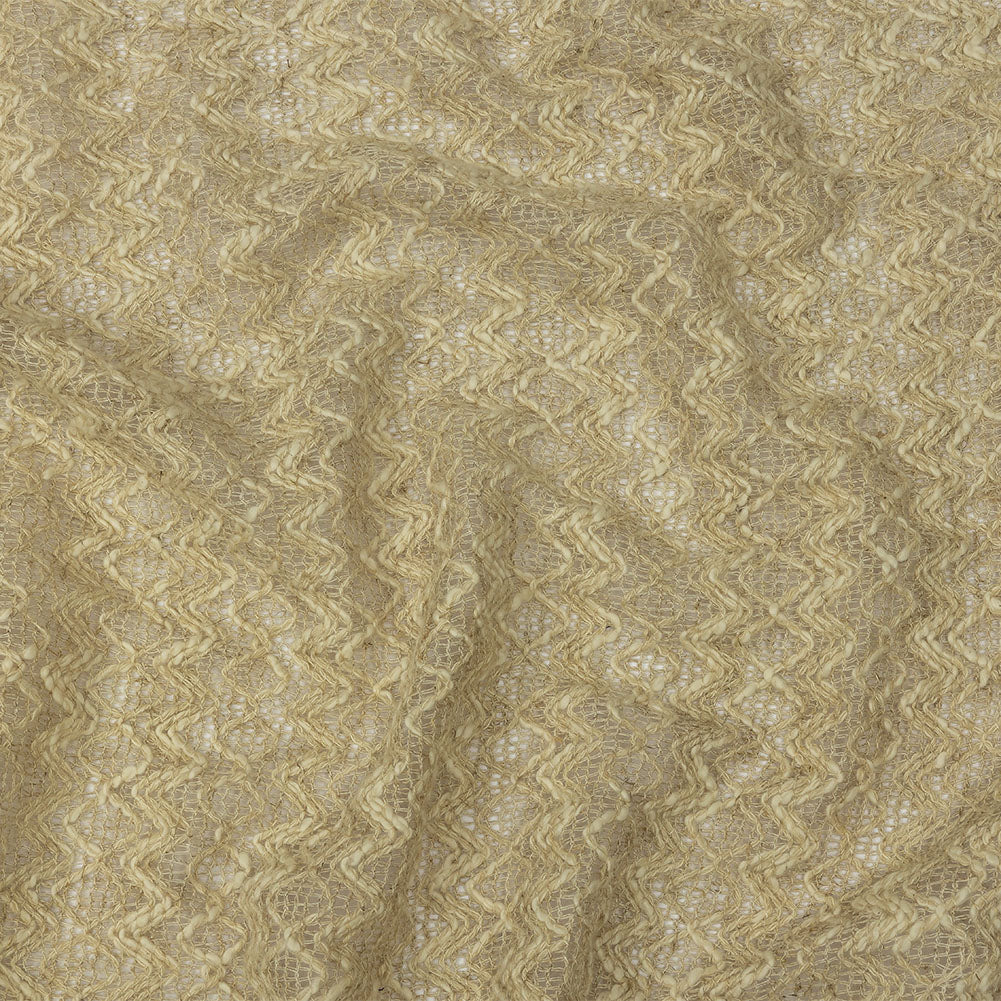 Famous Designer Natural Zig Zags and Diamonds Linen and Cotton Novelty Woven - Joann Fabrics