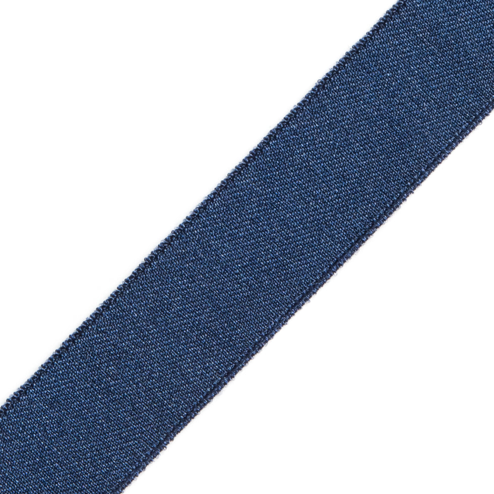 Italian Navy Foldover Stretch Tape - 0.625
