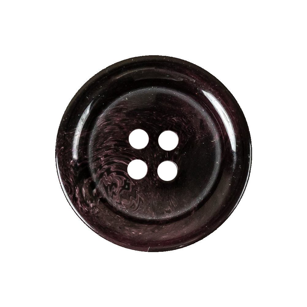 Plum Swirls Plastic 4-Hole Dish Button - 40L/25.5mm - Joann Fabrics