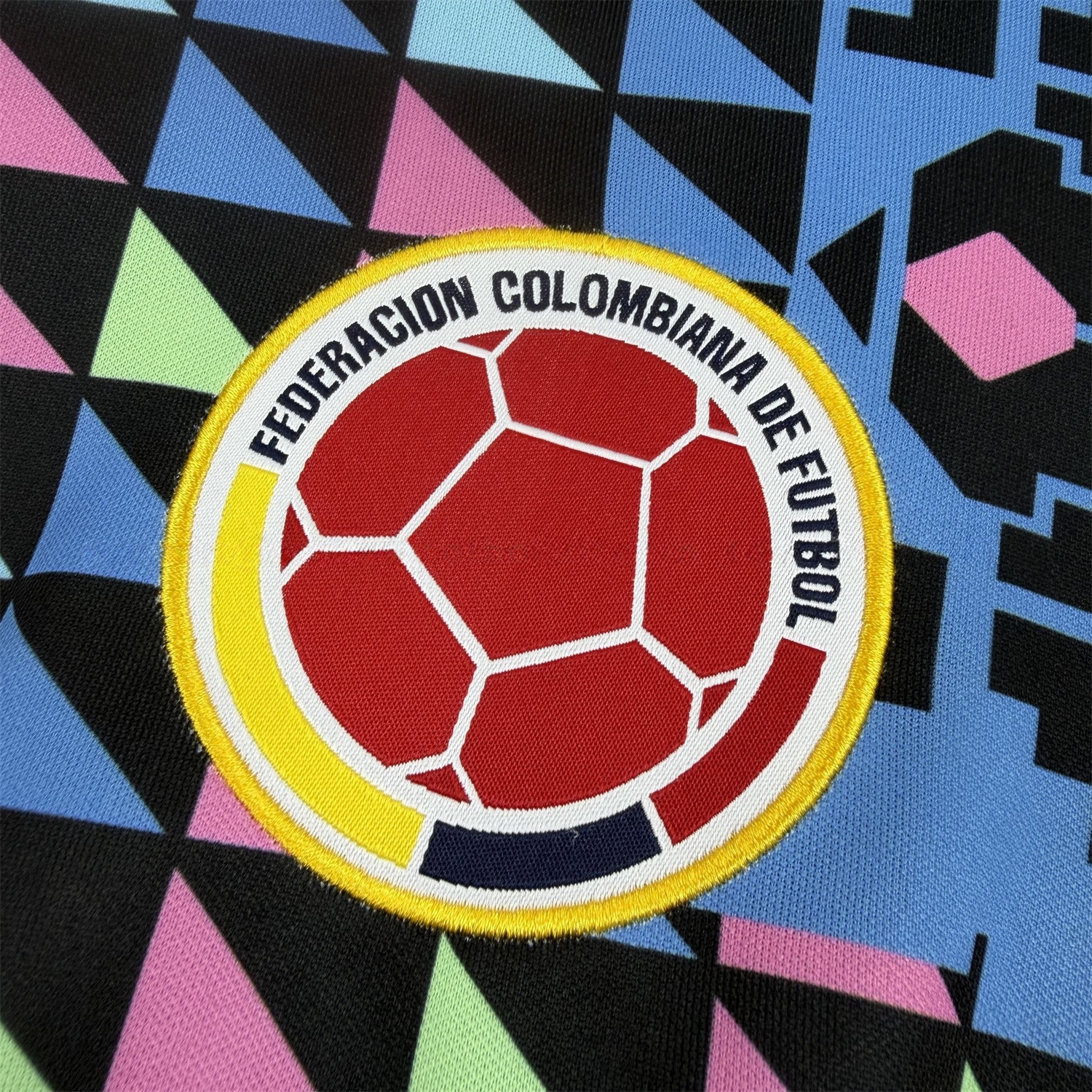 Retro Colombia 1990 Goalkeeper Long Sleeves Jersey - Fans Version - UnitedFutballJersey