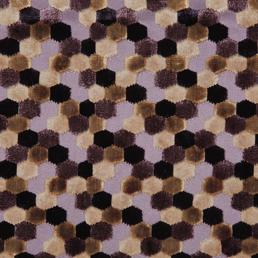 Gold Laser-Cut Geometric Polyester Velvet - Joann Fabrics