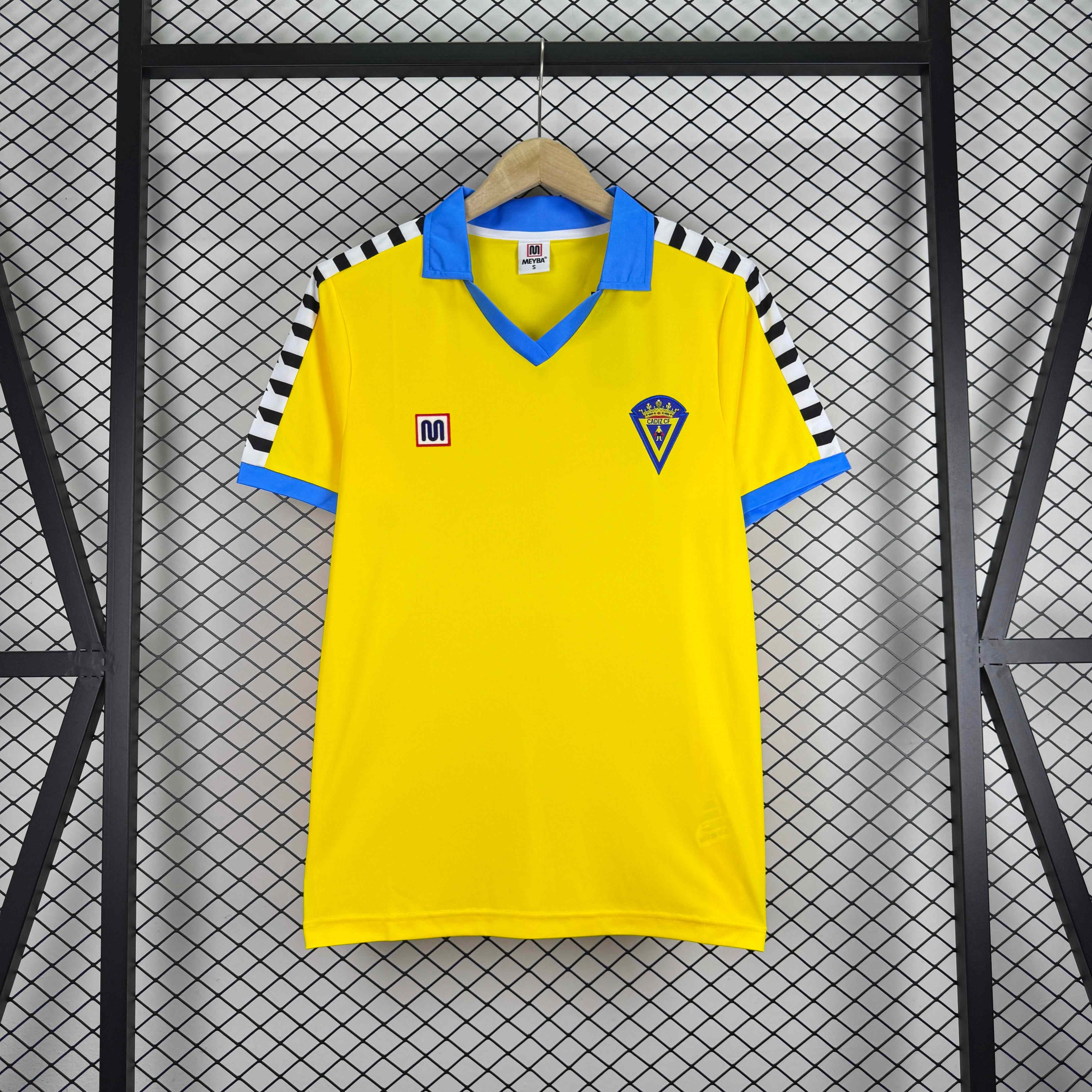 1983/1984 Retro Cádiz Home Football Shirt 1:1 Thai Quality