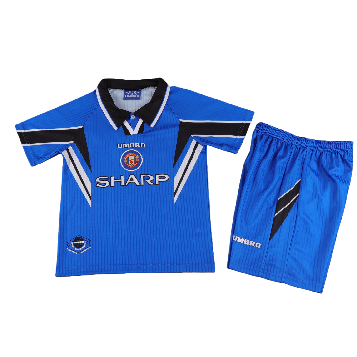 Retro Manchester United 1996-98 Away Kids Kit - UnitedFutballJersey