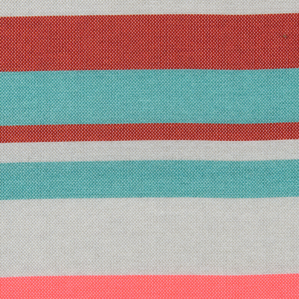 Sea Green and Neon Pink Striped Taffeta - Joann Fabrics