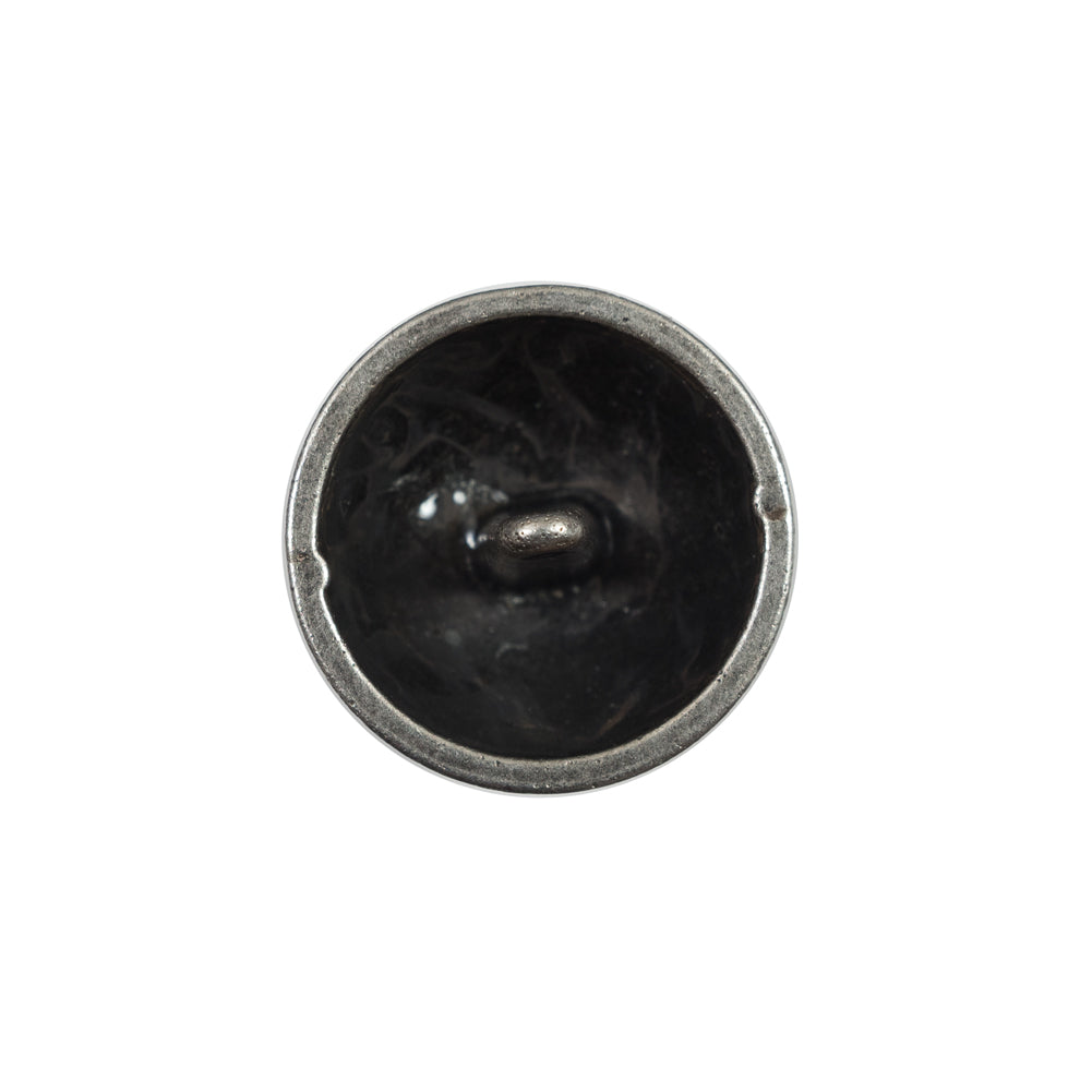 Italian Silver Metal Crest Button - 32L/20mm - Joann Fabrics