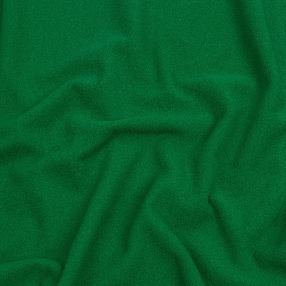Wool and Cashmere Coating Made in Italy - Kelly Green - Alberini Collection - Joann Fabrics