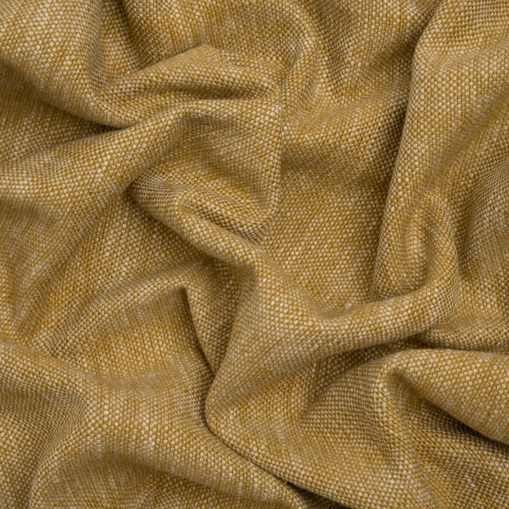 Linen Look Recycled Polyester and Cotton Woven - Maize - British Imported - Joann Fabrics