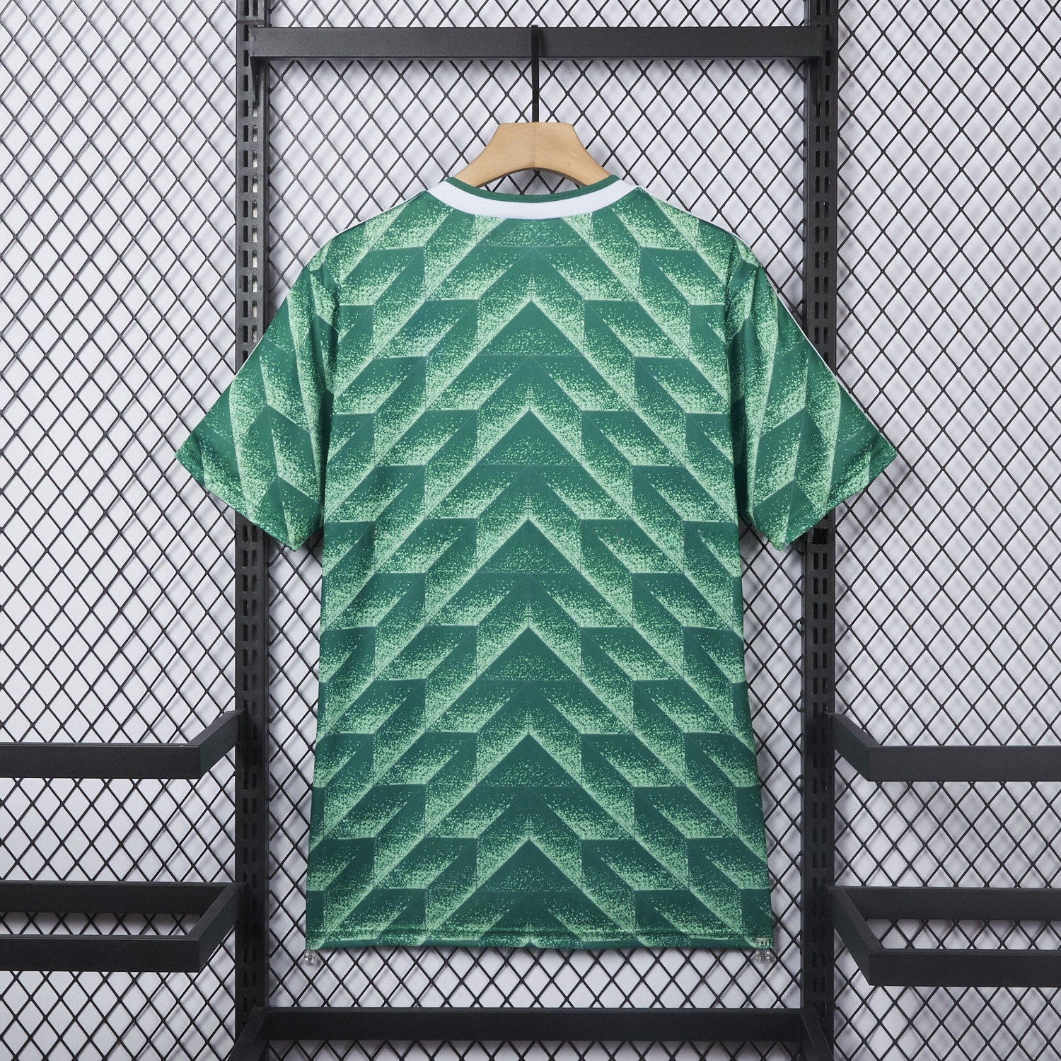 Retro Germany 1990 Away Green Jersey - UnitedFutballJersey