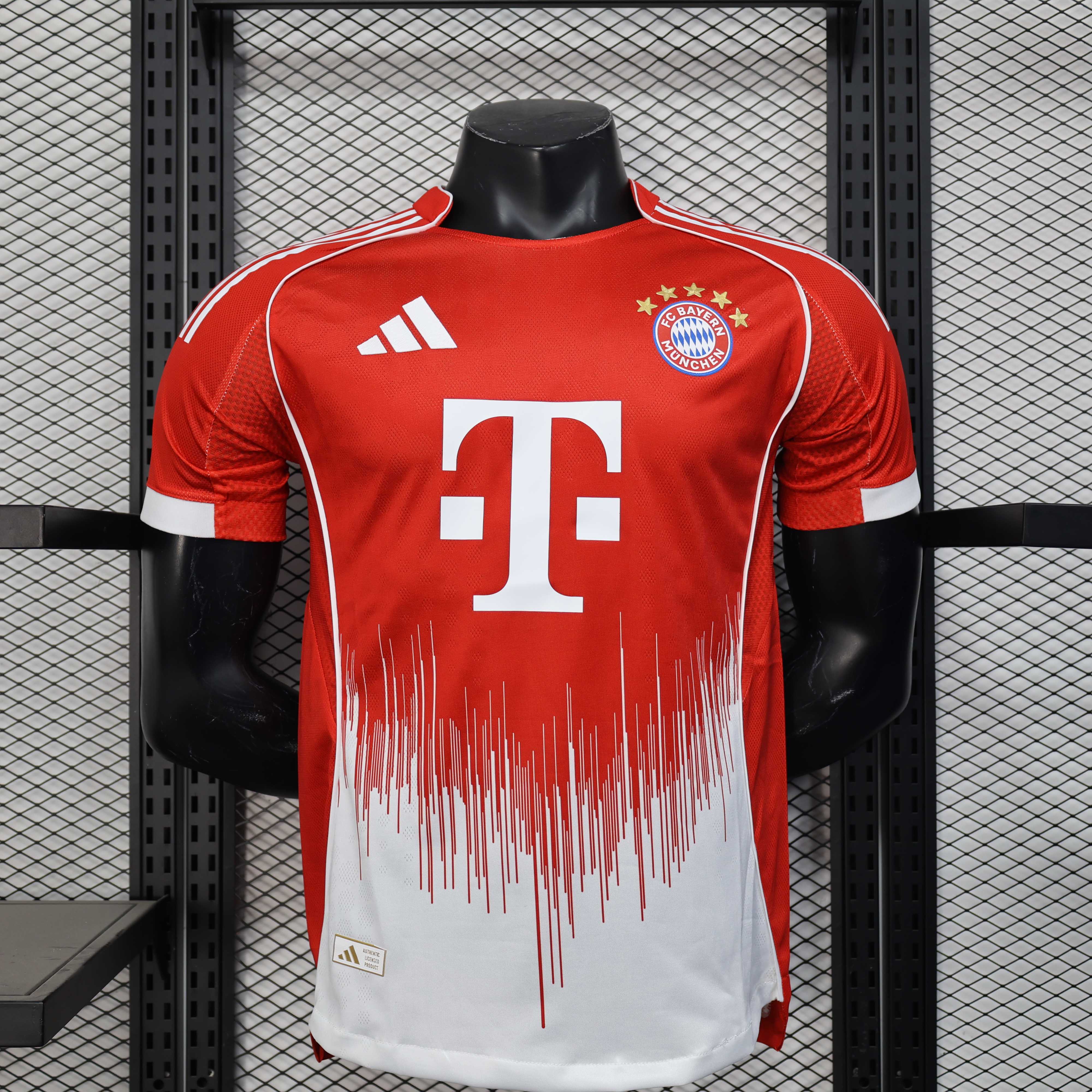 2025/2026 Player Version Bayern Munich Home Football Shirt 1:1 Thai Quality