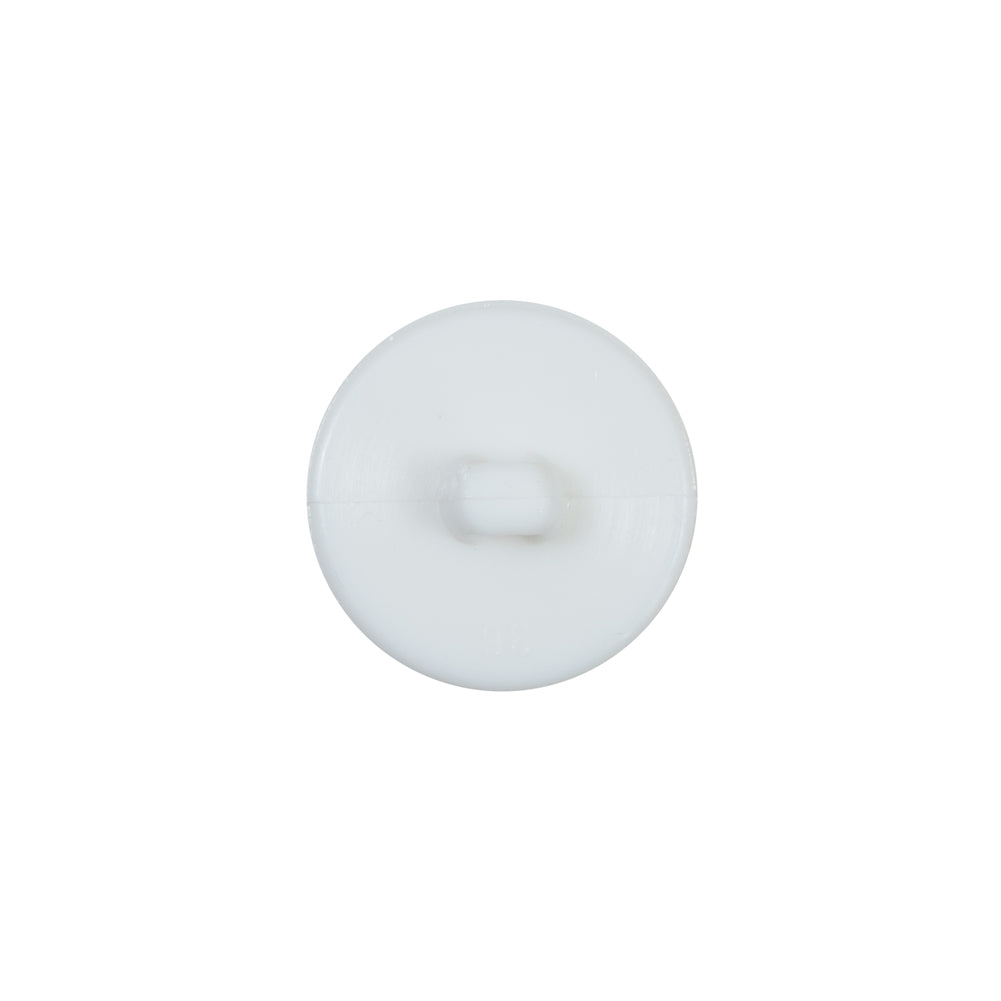 Italian Decorative White Shank Back Button - 24L/15mm - Joann Fabrics