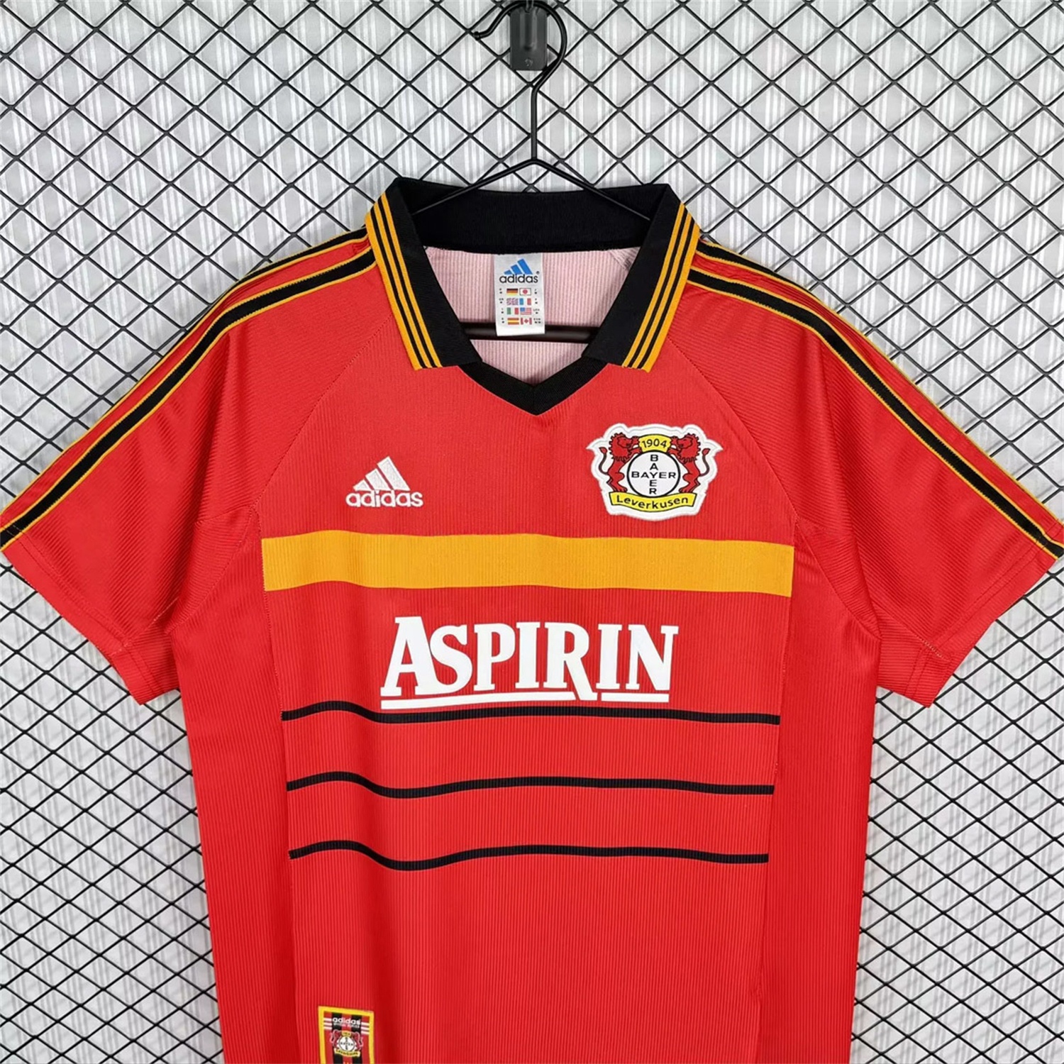 Retro Bayer 04 Leverkusen 1999-00 Home Jersey - UnitedFutballJersey