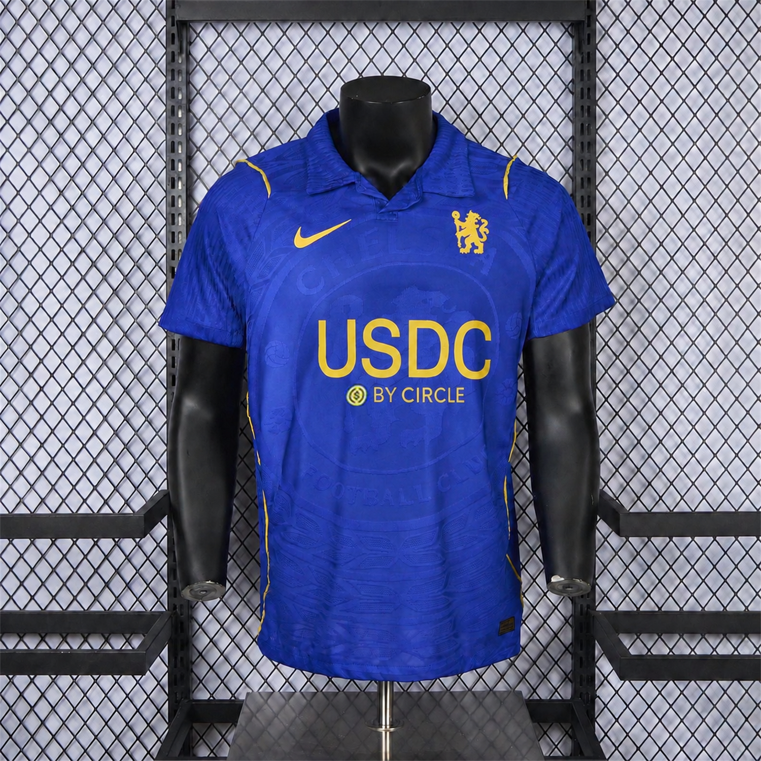 C.H.E.L.S.E.A 26-27 Home Jersey With USDC Sponsor - Player Version - UnitedFutballJersey