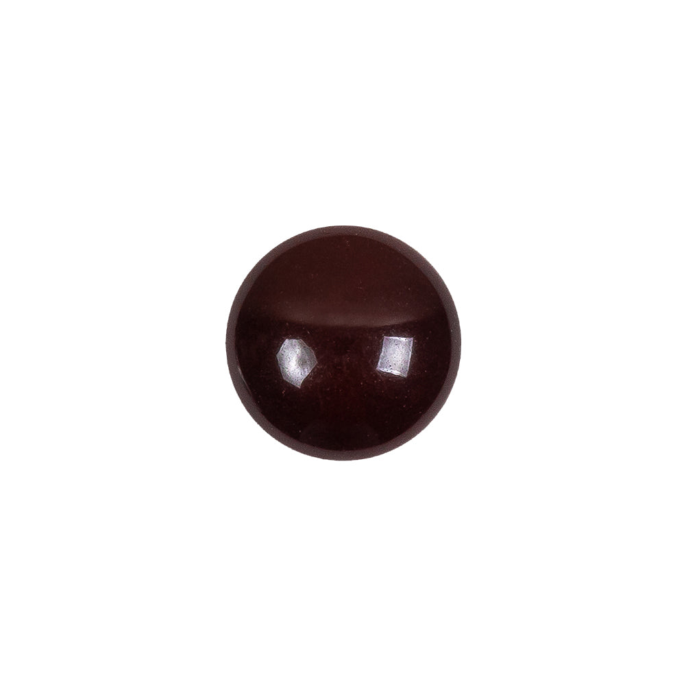 European Brown Half Domed Self Back Glass Button - 20L/12.5mm - Joann Fabrics