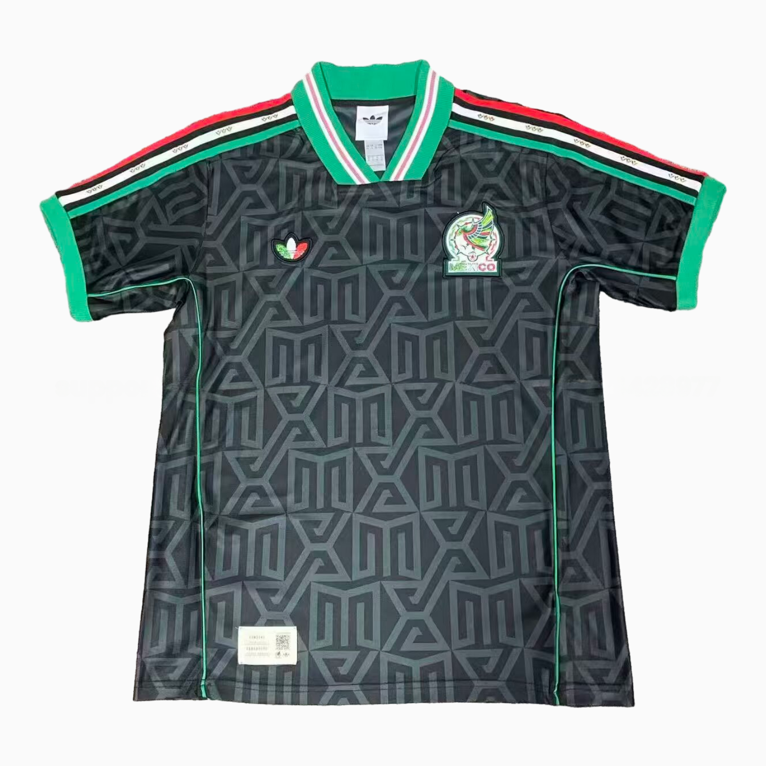 Mexico 2026 Retro Style Black POLO Jersey - Fans Version - UnitedFutballJersey