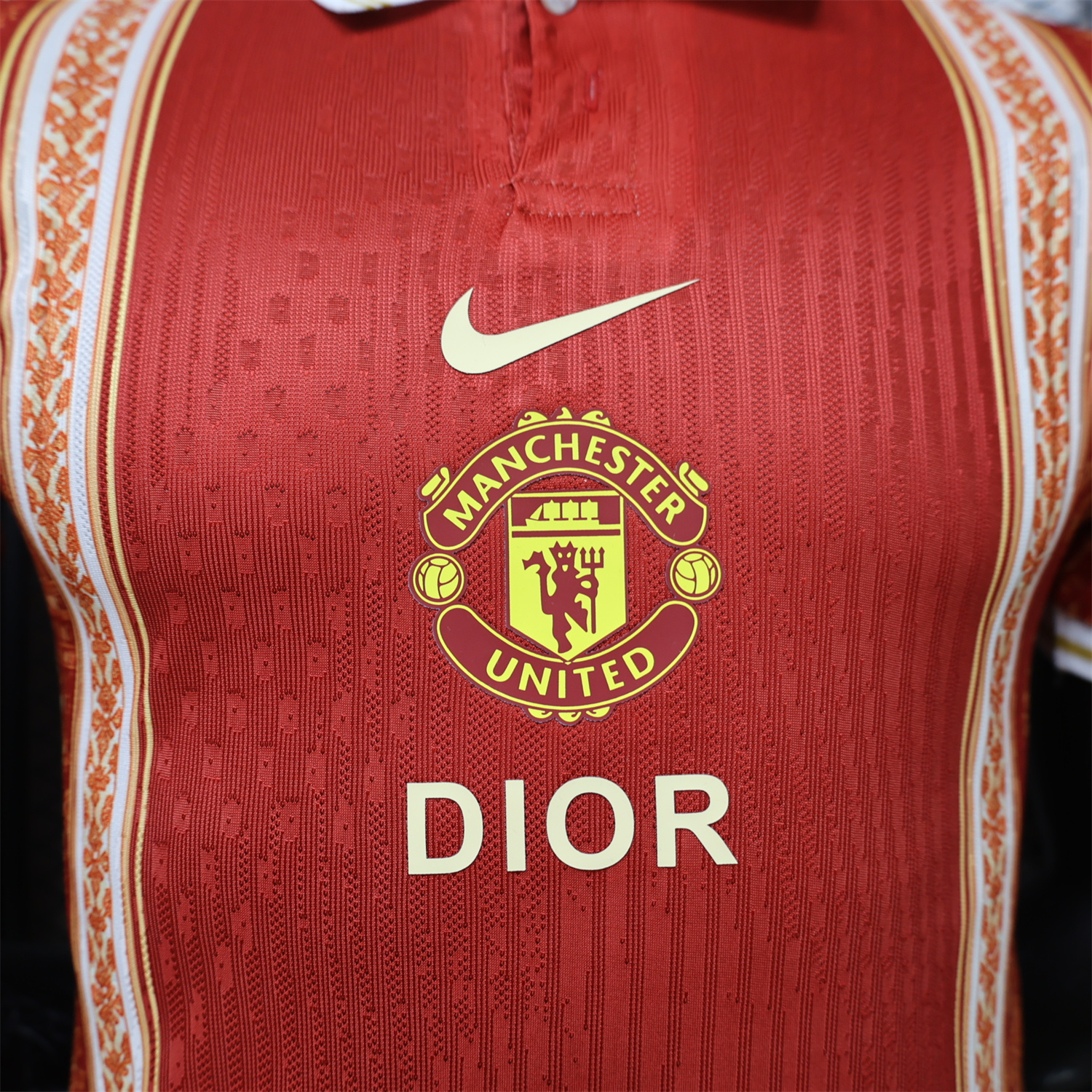 Manchester United 26-27 x DIOR Red Special Jersey - Player Version - UnitedFutballJersey