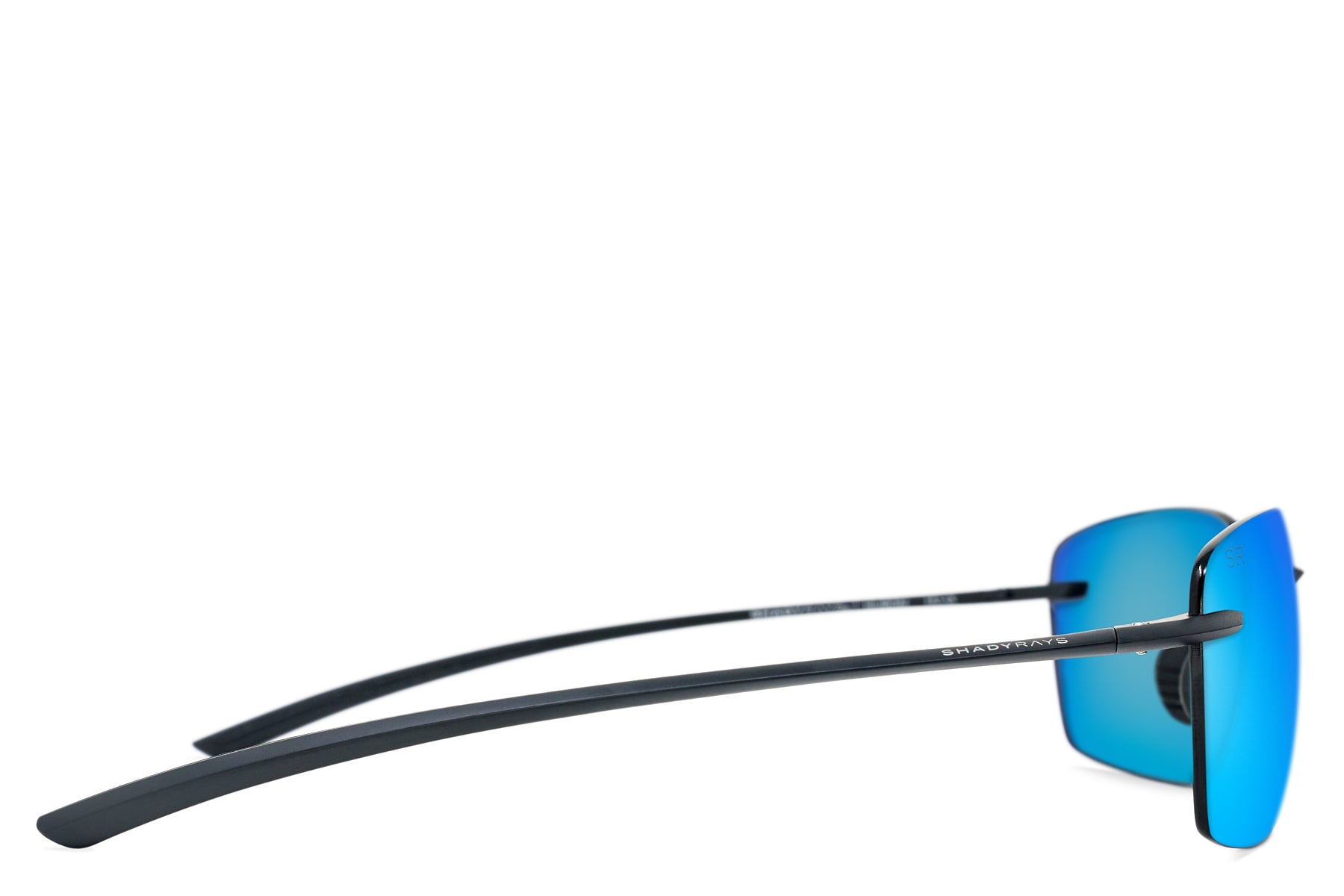 Huron Matte Black – Glacier Polarized