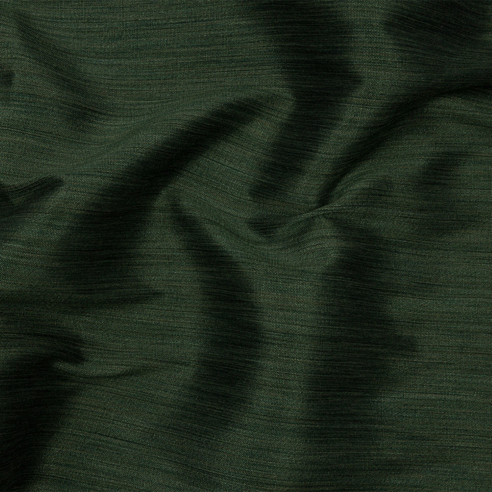Recycled Polyester Bengaline - Emerald Striations - British Imported - Joann Fabrics
