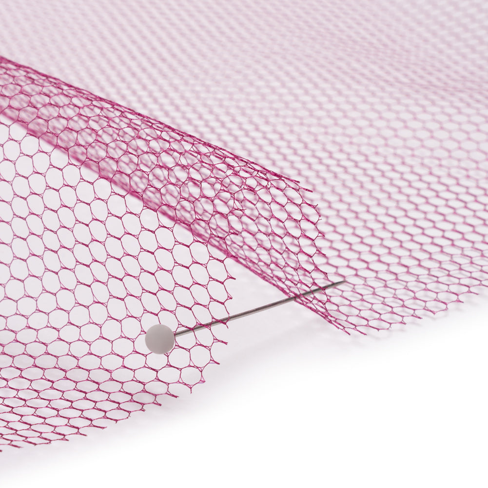 Nylon Net Tulle - Wine - Gianna Collection - Joann Fabrics