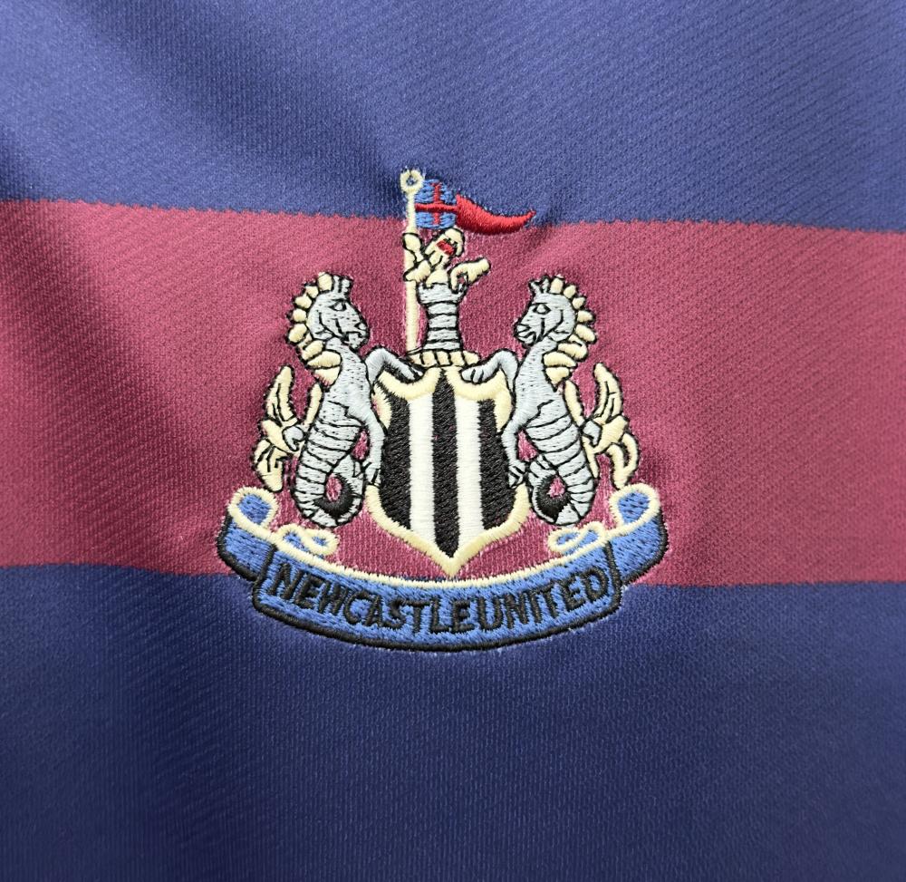 1995/1997 Retro Long Sleeve Newcastle United Away Soccer Jersey 1:1 Thai Quality