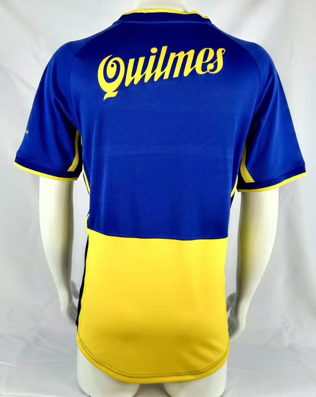 2001/2002 Retro Boca Juniors Home Football Jersey 1:1 Thai Quality