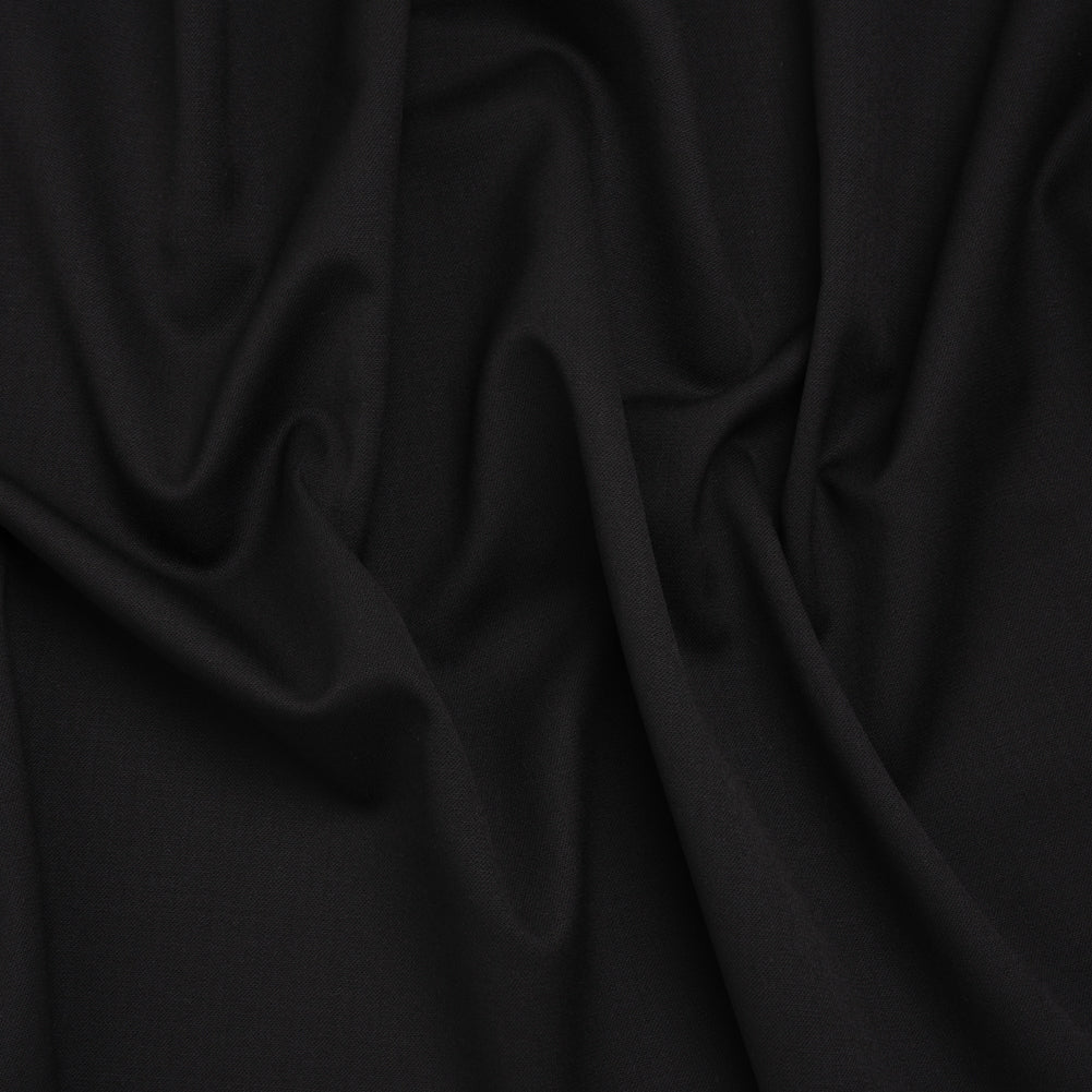 Wool Crepe Suiting - Black - Deadstock - Joann Fabrics