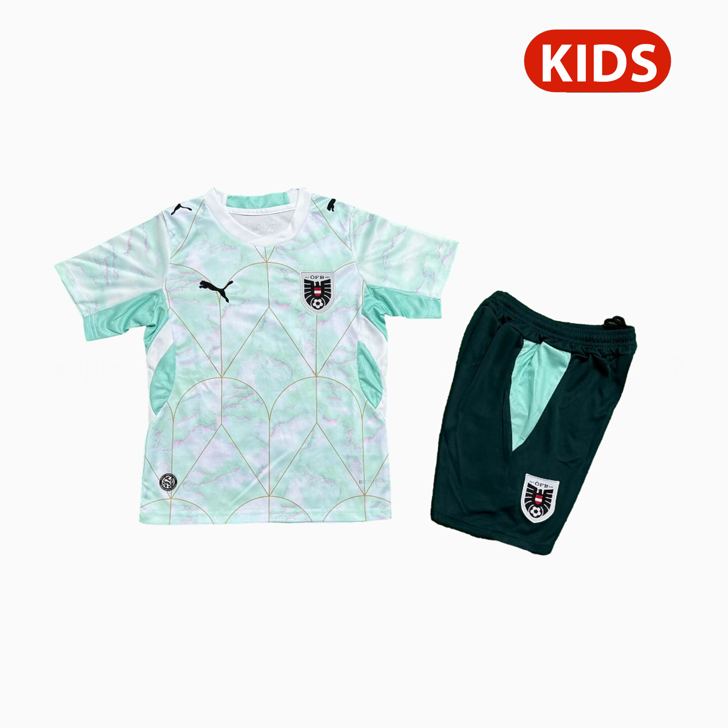 Austria 2026 Away Kids Kit - UnitedFutballJersey