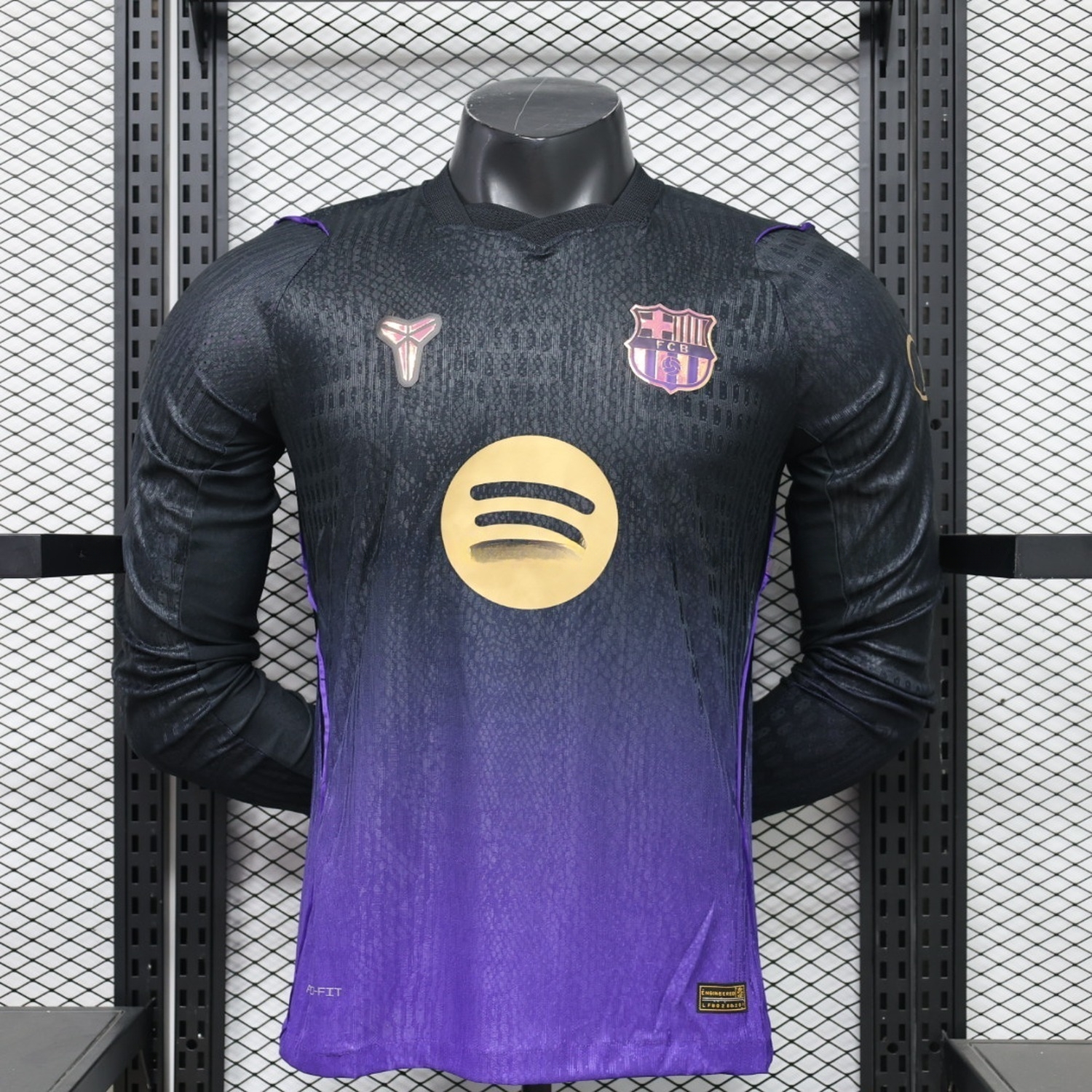 Barcelona 26-27 Away Long Sleeves Jersey - Player Version - UnitedFutballJersey