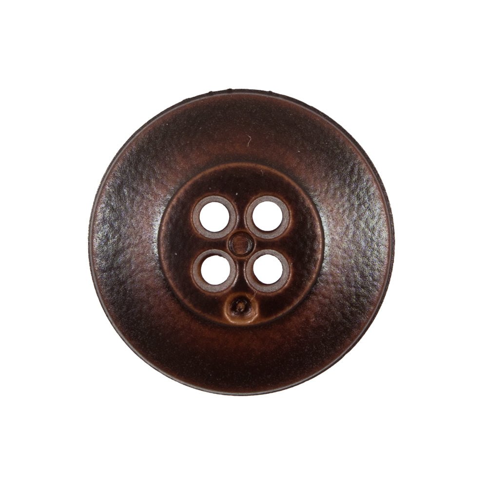 Italian Dark Brown 4-Hole Plastic Button -40L/25.5mm - Joann Fabrics