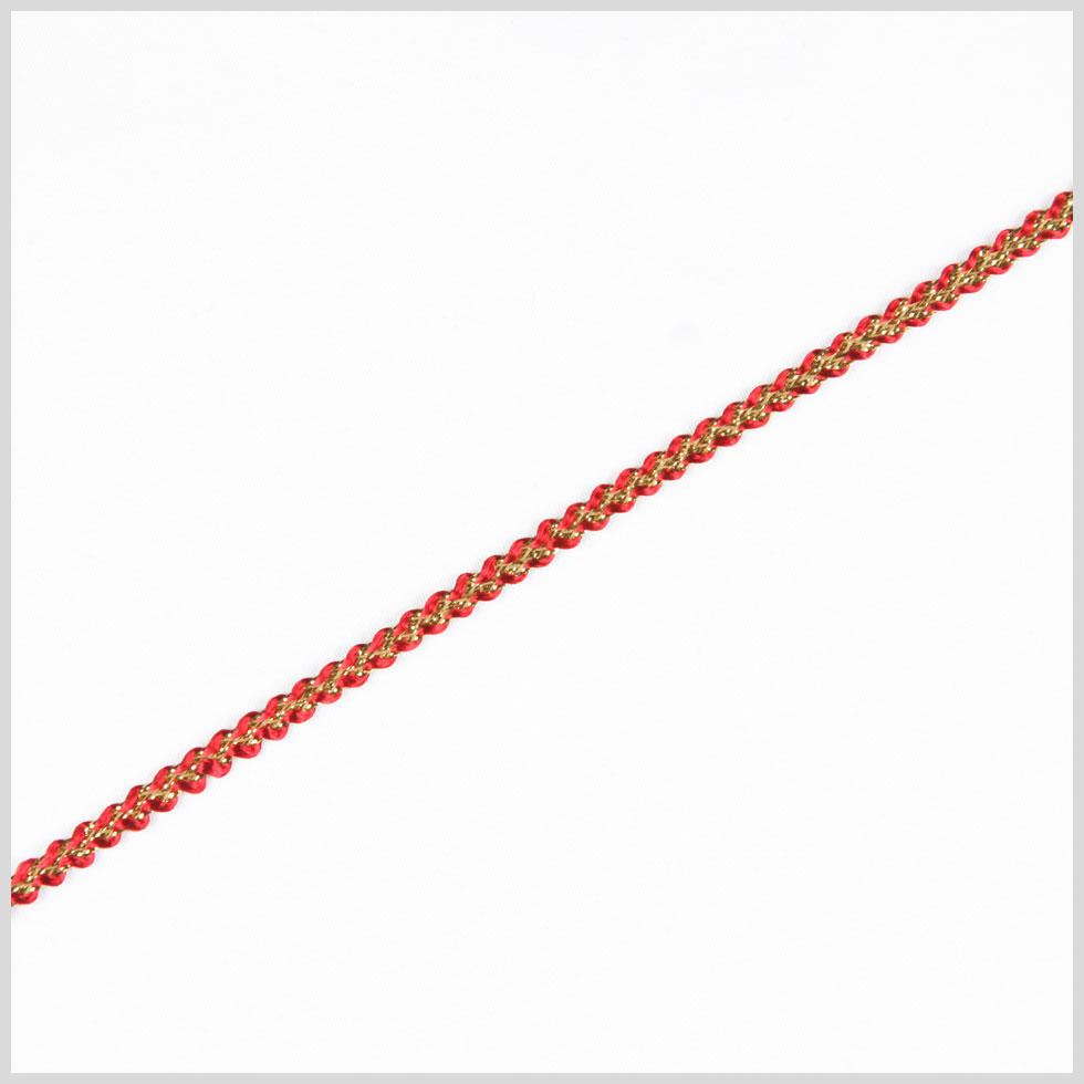Red Gold Metallic Braid - Joann Fabrics